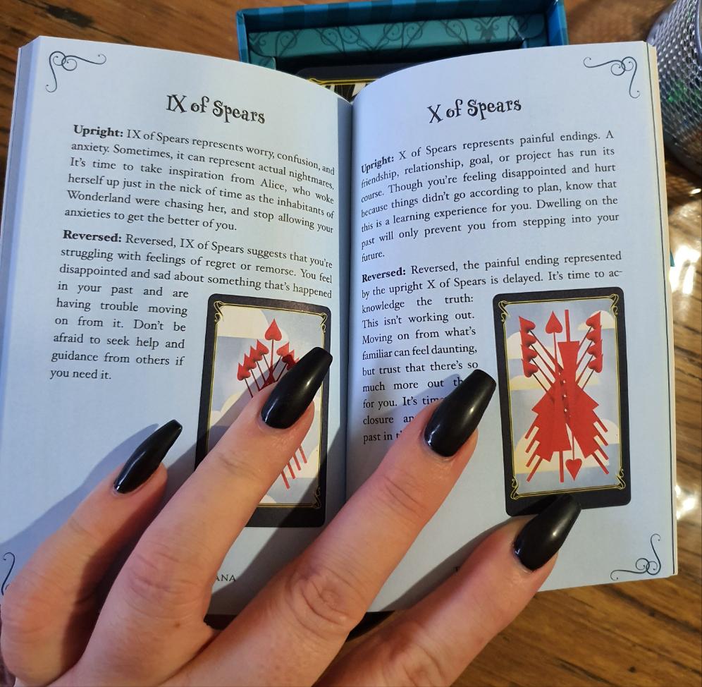Alice In Wonderland Tarot Deck