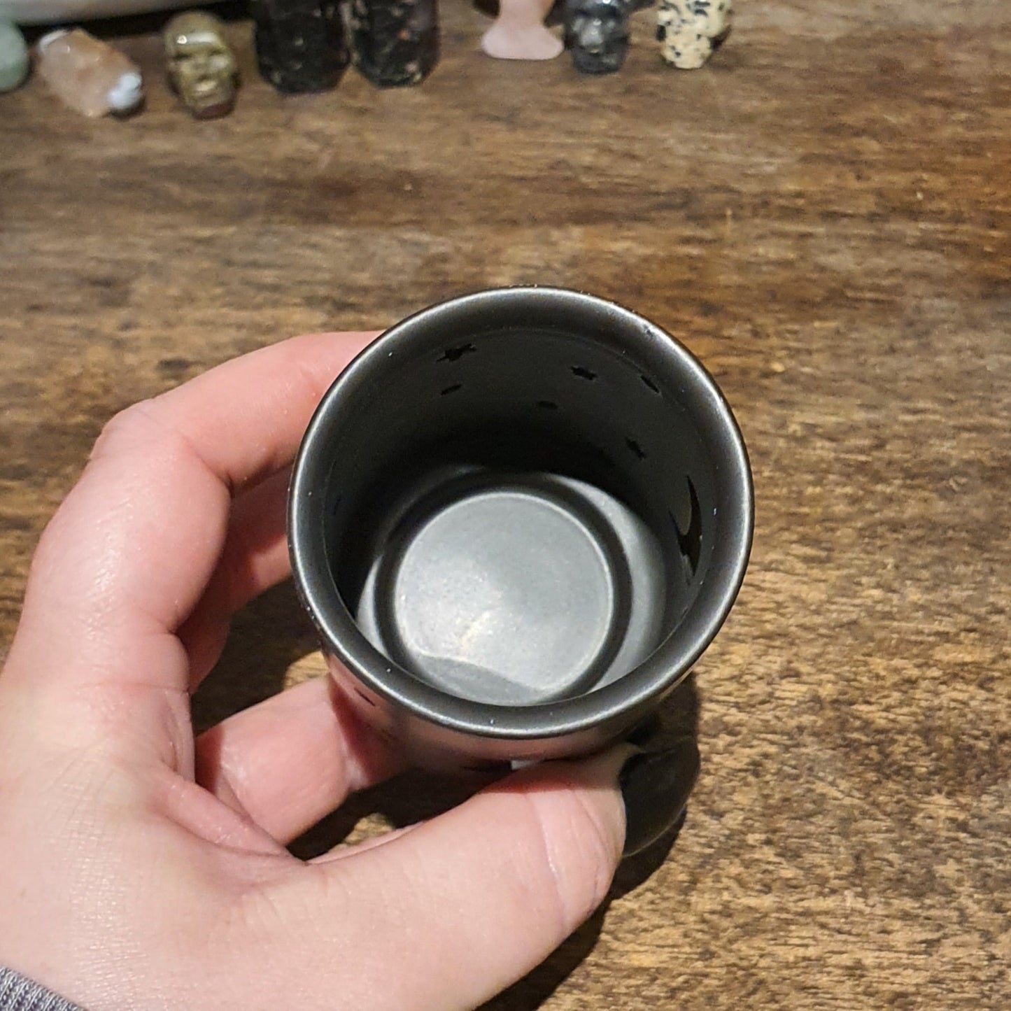 Triple Moon Tea Candle Holder