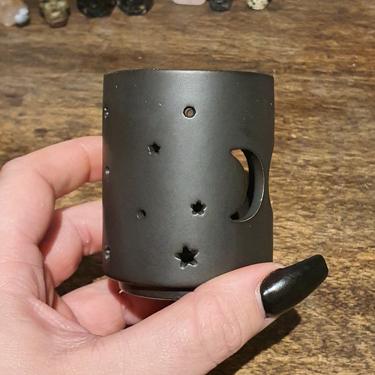 Triple Moon Tea Candle Holder