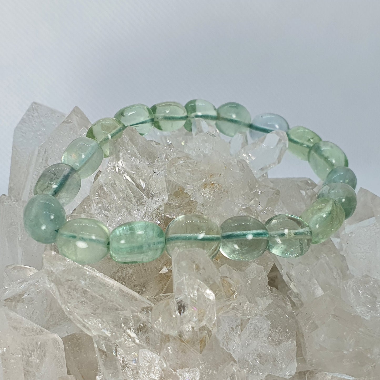 Crystals - Fluorite (Green) Bracelet