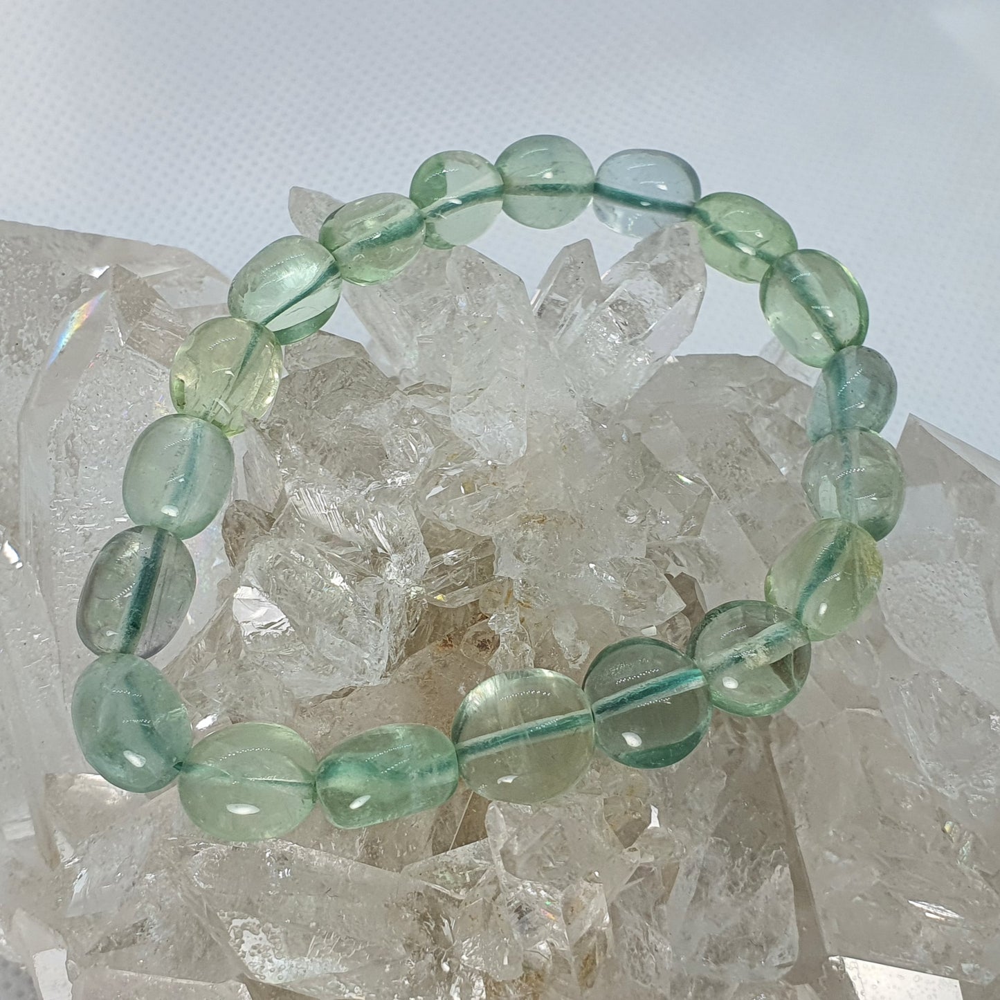 Crystals - Fluorite (Green) Bracelet