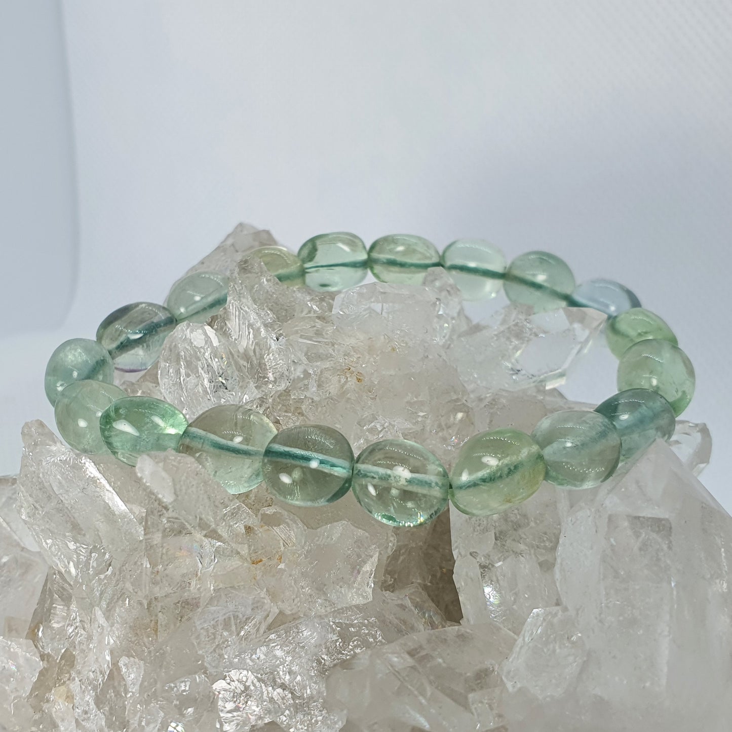 Crystals - Fluorite (Green) Bracelet