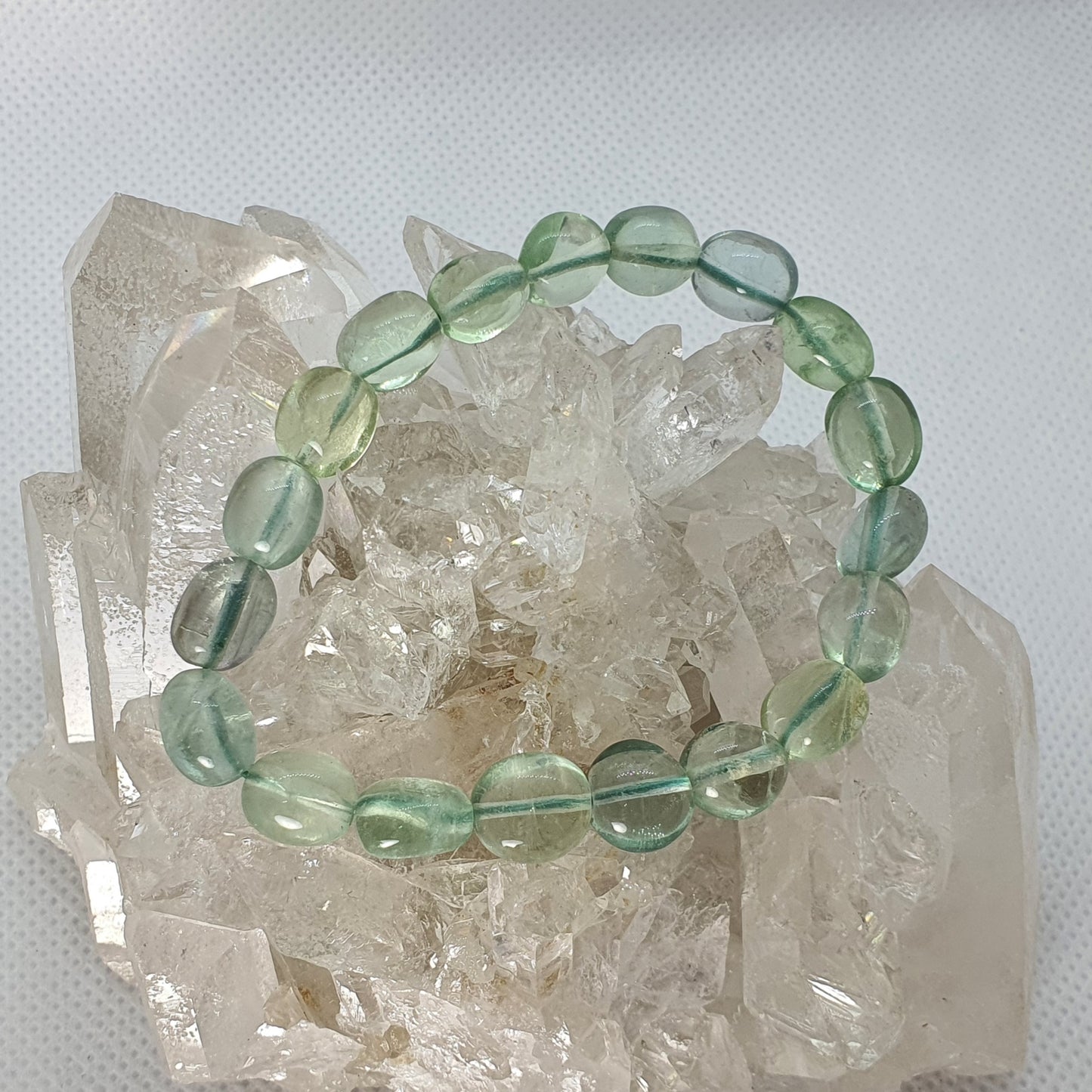 Crystals - Fluorite (Green) Bracelet