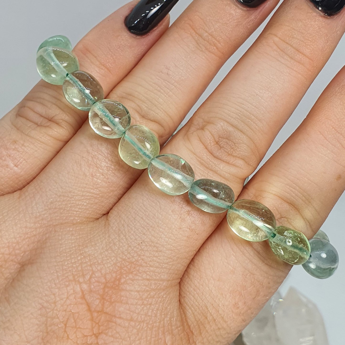 Crystals - Fluorite (Green) Bracelet