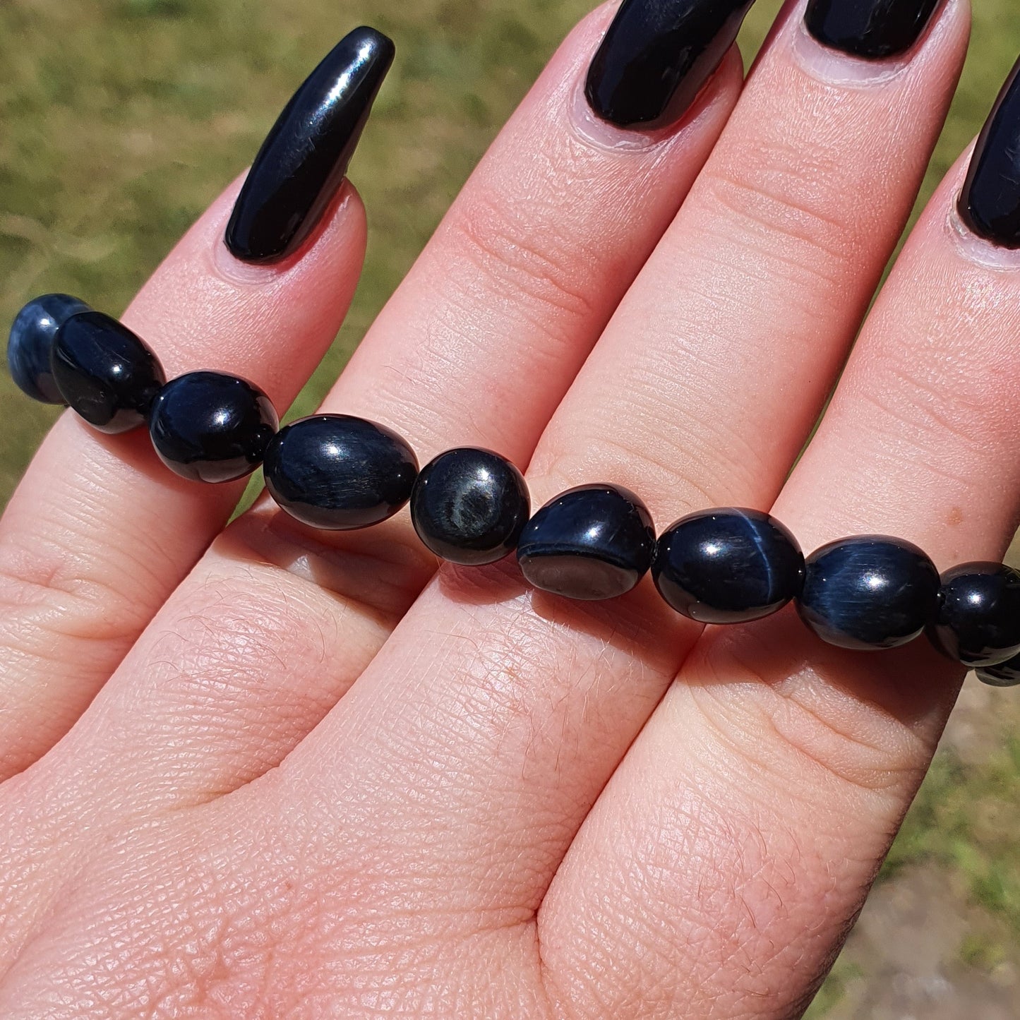 Crystals - Tiger Eye (Blue) Bracelet