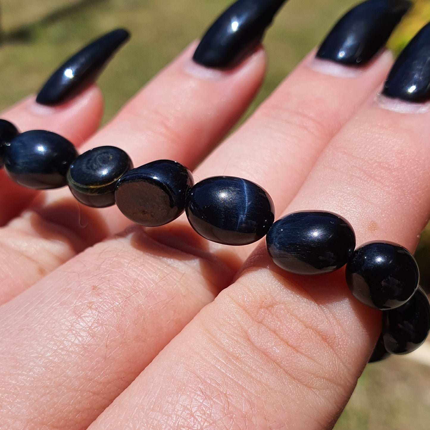 Crystals - Tiger Eye (Blue) Bracelet