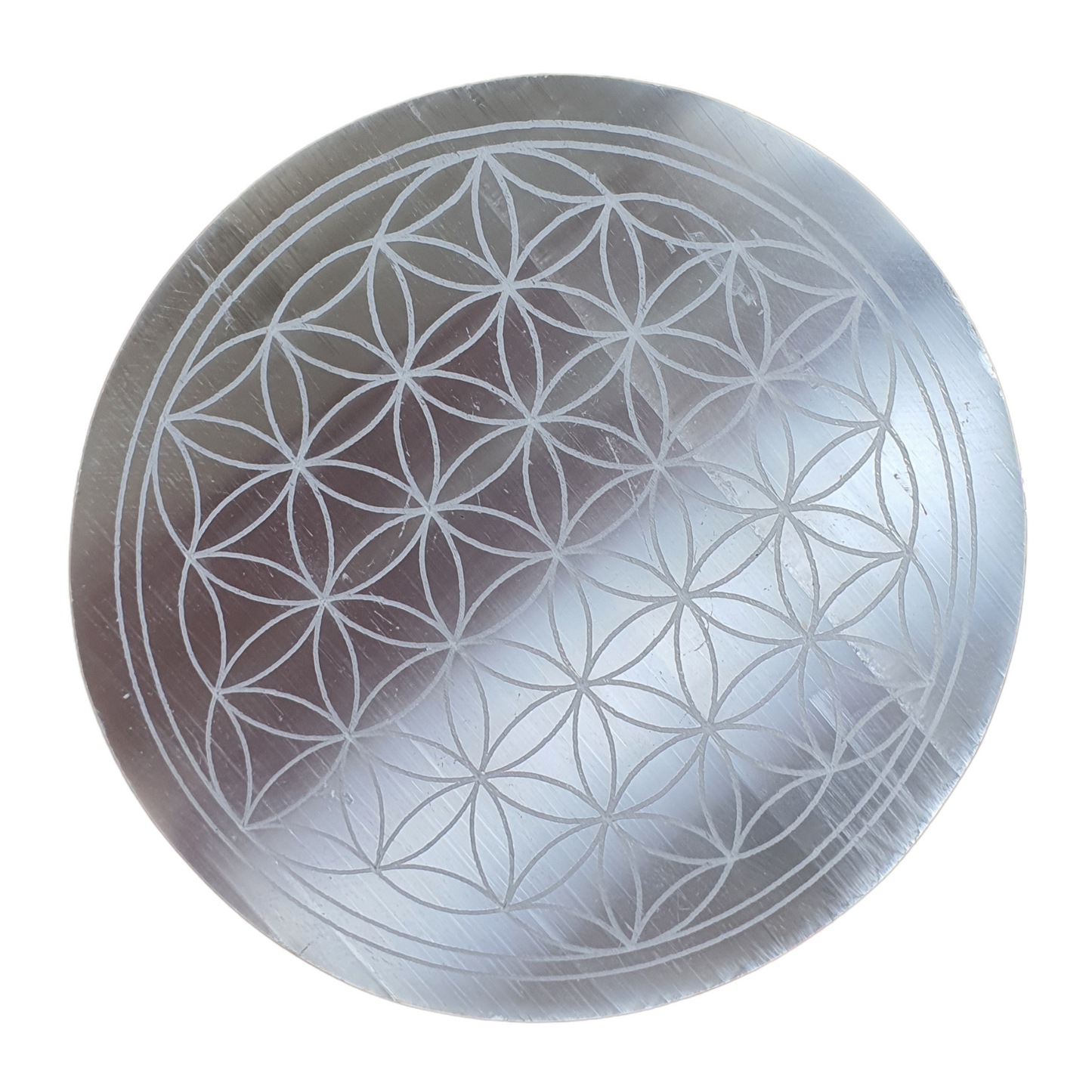 Crystals - Selenite Crystal Grid/Charging Plate