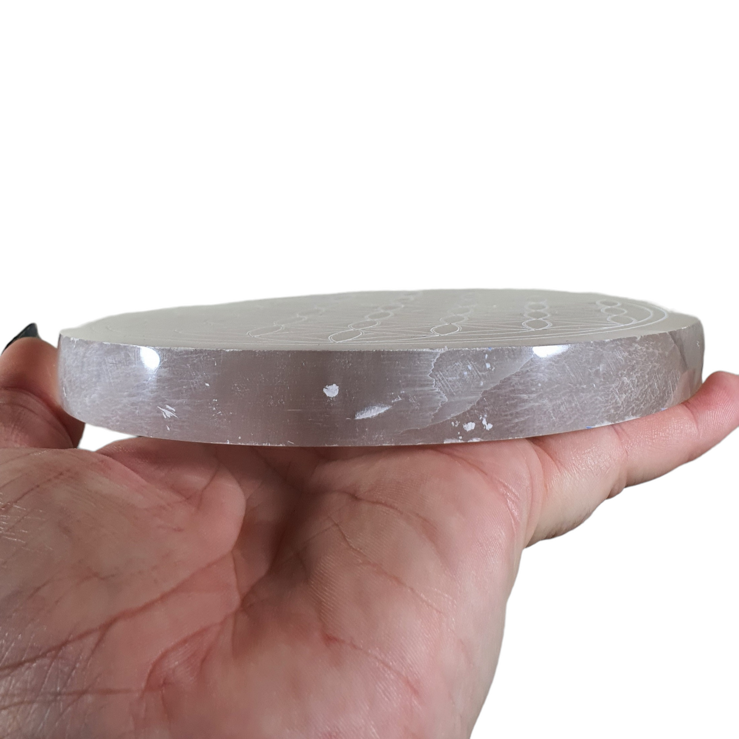 Crystals - Selenite Crystal Grid/Charging Plate
