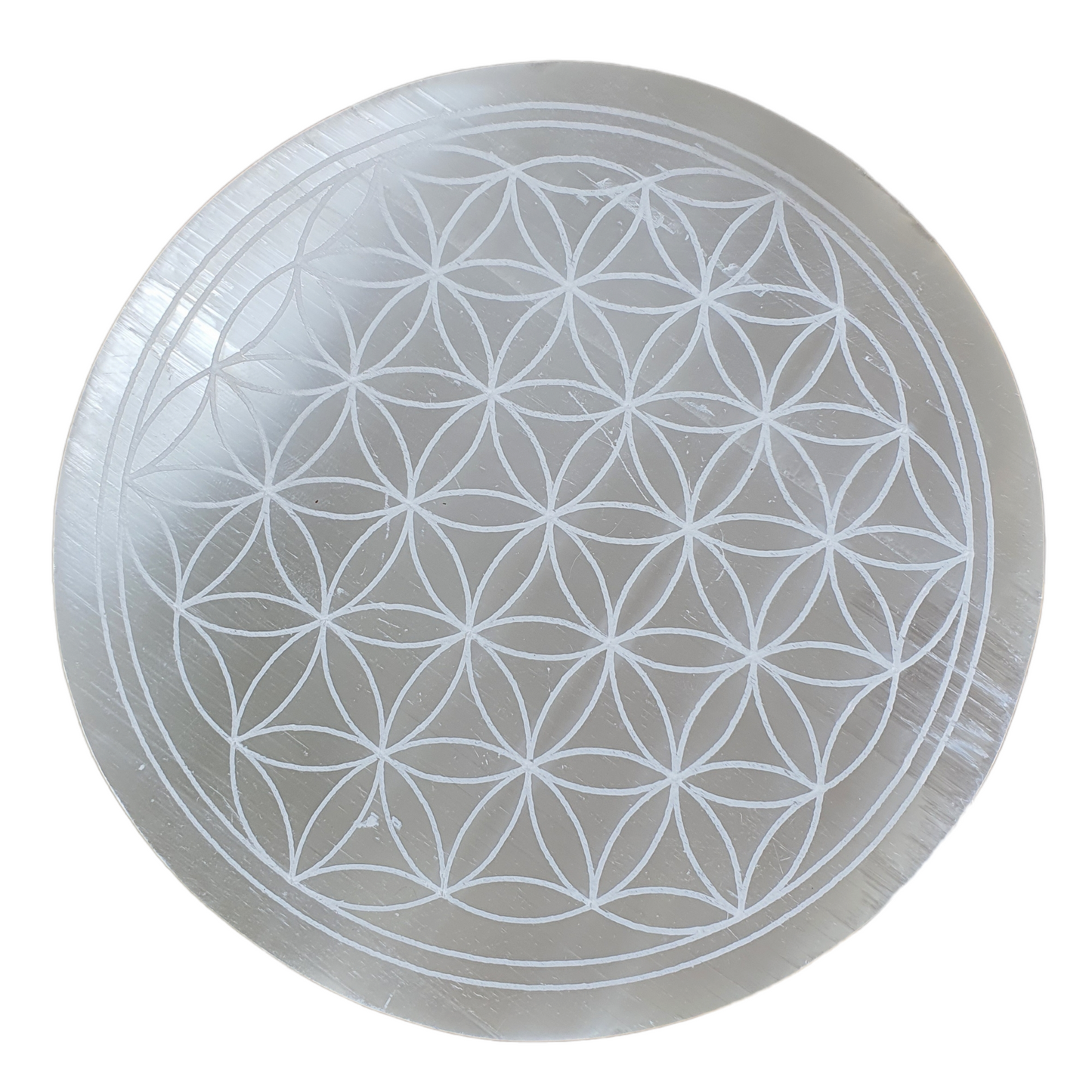 Crystals - Selenite Crystal Grid/Charging Plate