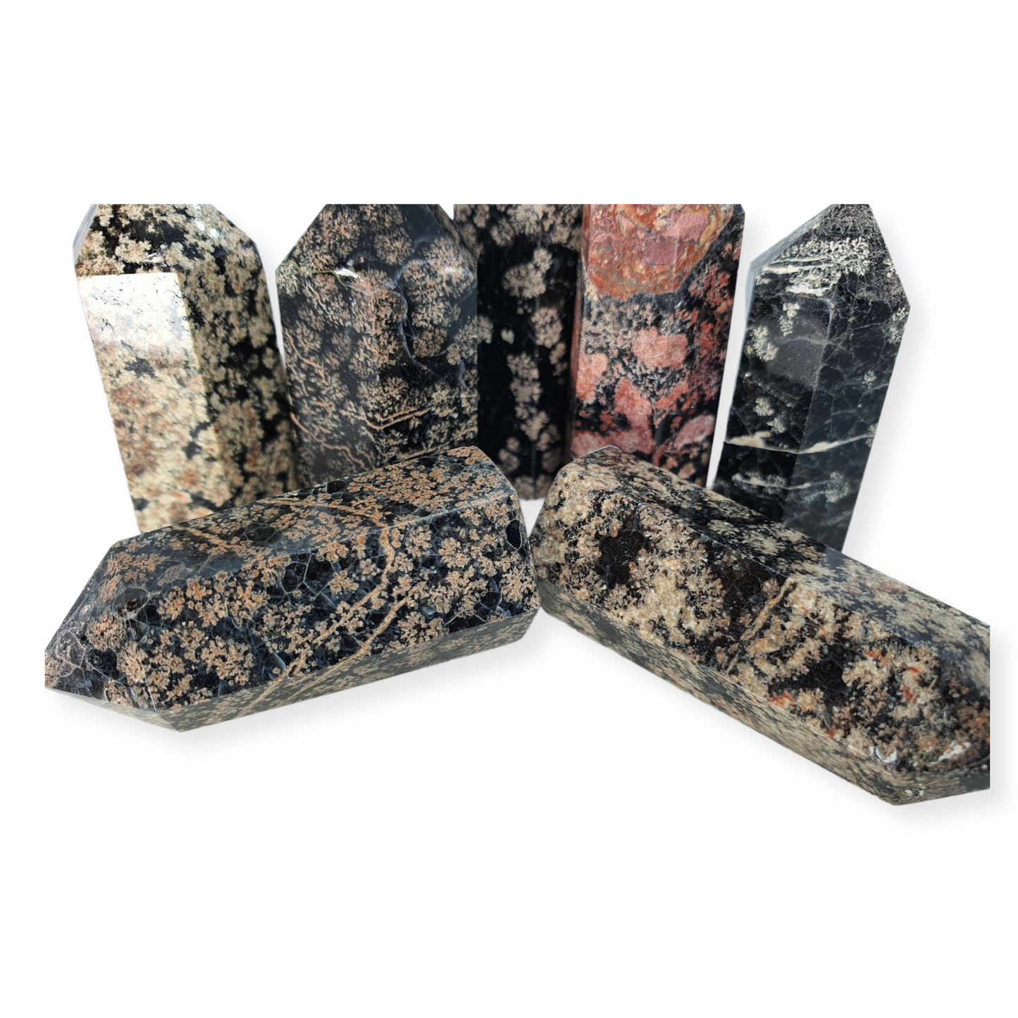 Crystals - Obsidian (Firecracker/Firework/Starry Night obsidian/Flower) Generators/Points