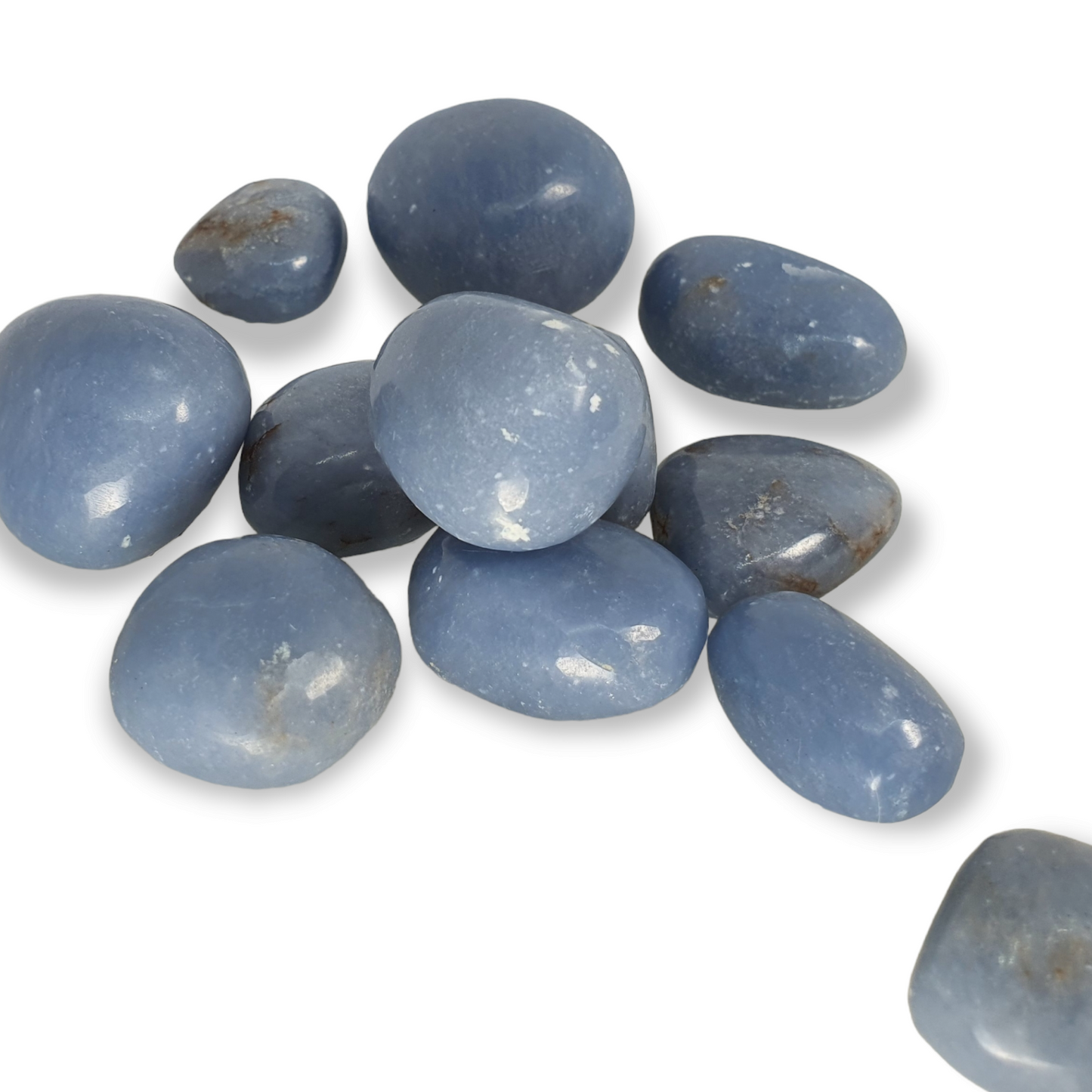 Crystals - Angelite Tumbled Stones