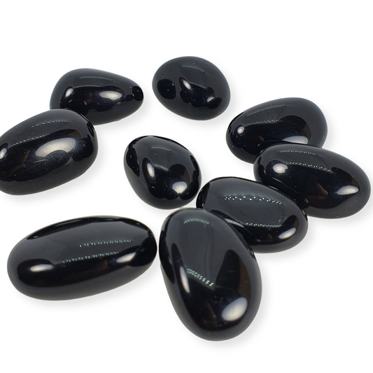 Crystals - Black Obsidian Tumbled Stone