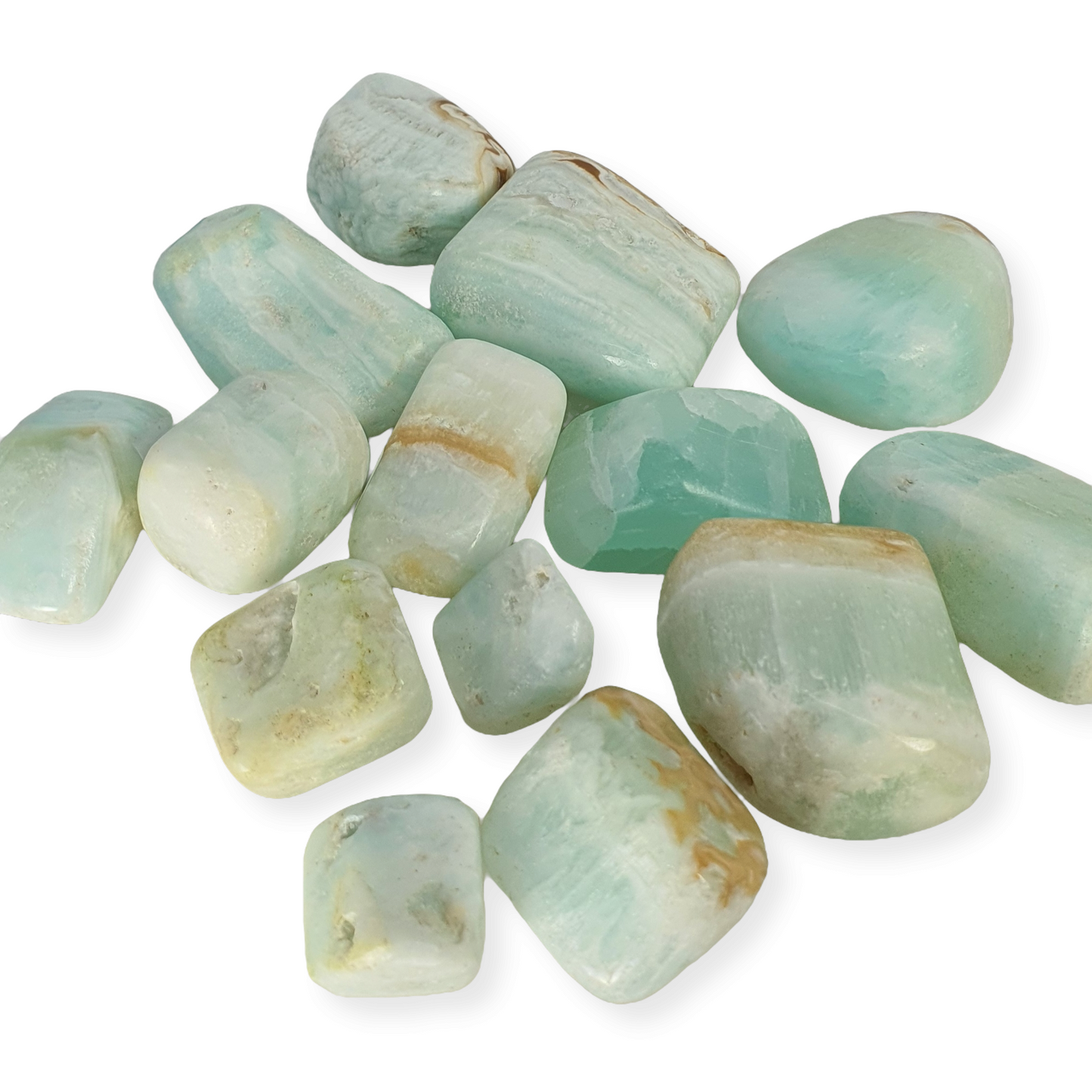 Crystals - Calcite (Caribbean) Tumbled Stone