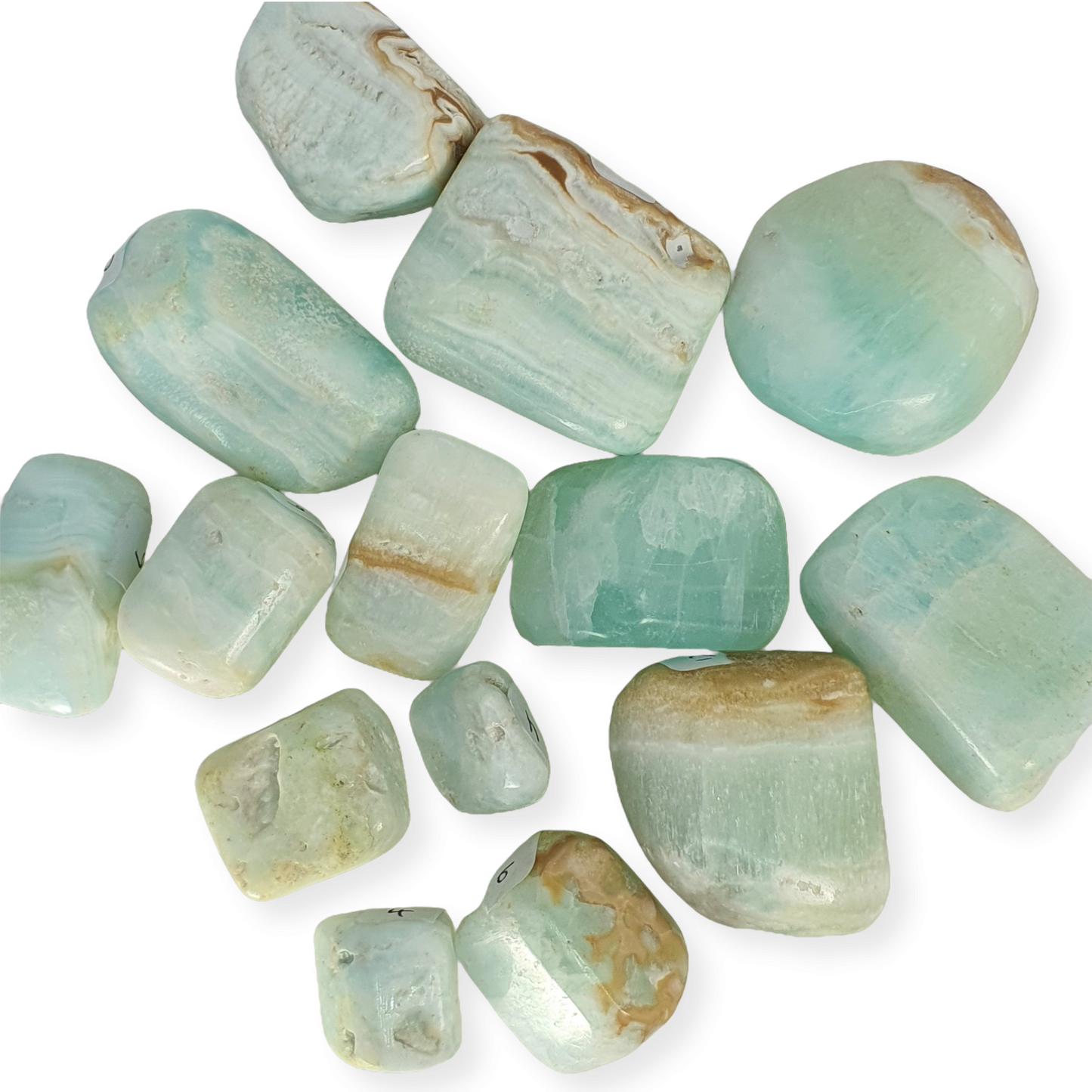 Crystals - Calcite (Caribbean) Tumbled Stone