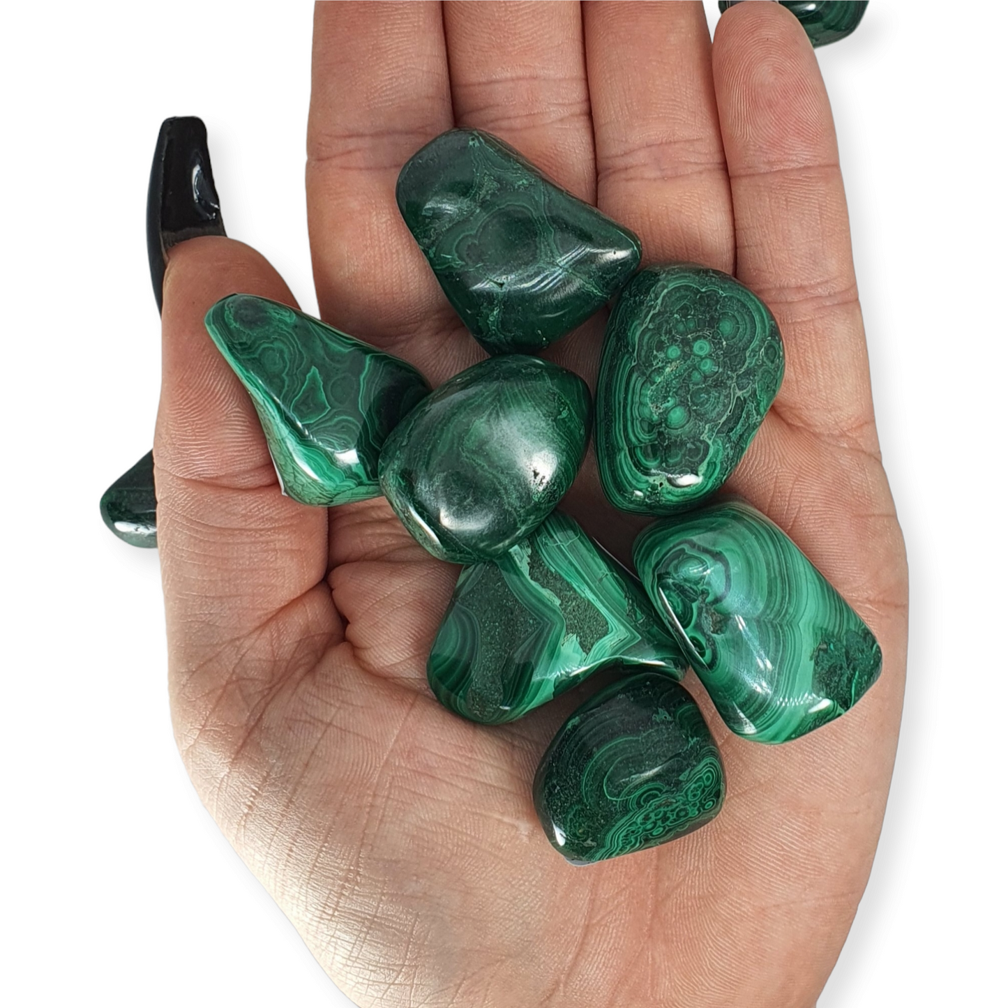 Crystals - Malachite Tumbled Stone