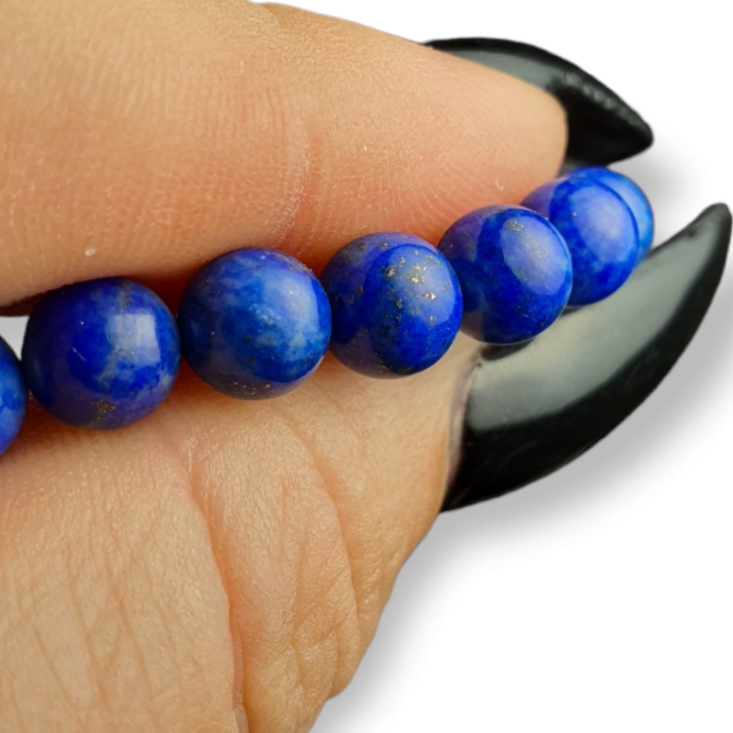 Crystals - Lapis Lazuli Bracelet (Round Bead)