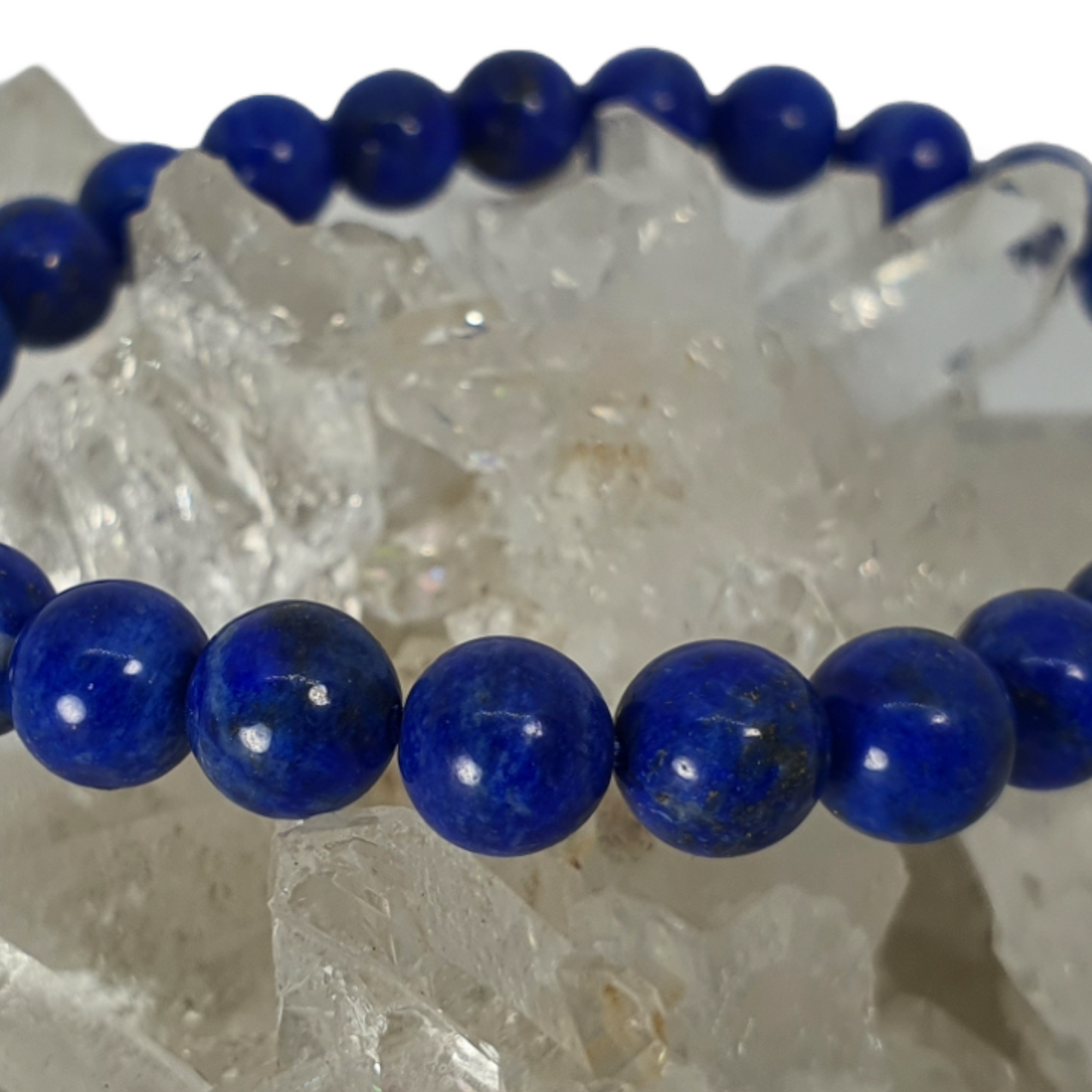Crystals - Lapis Lazuli Bracelet (Round Bead)