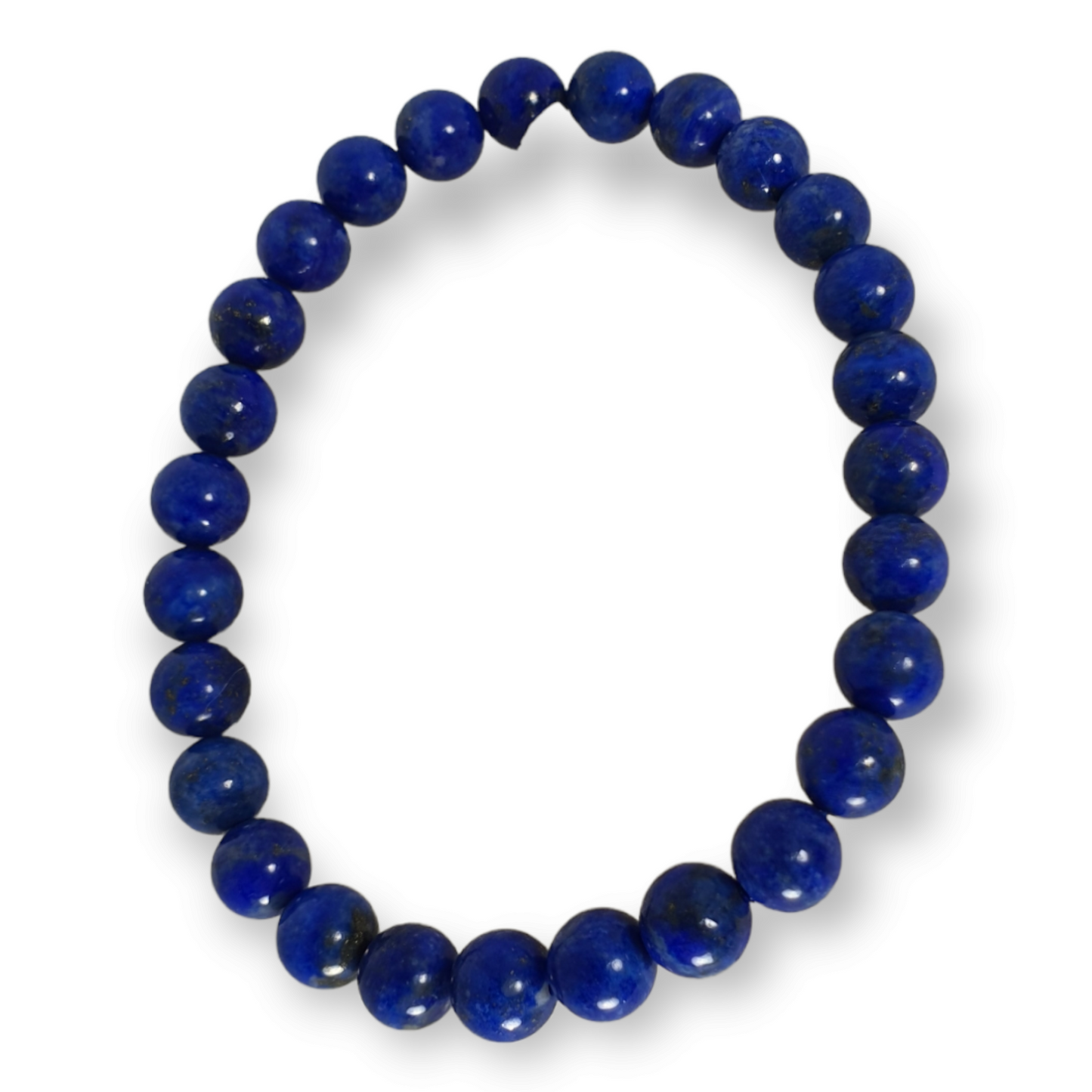 Crystals - Lapis Lazuli Bracelet (Round Bead)