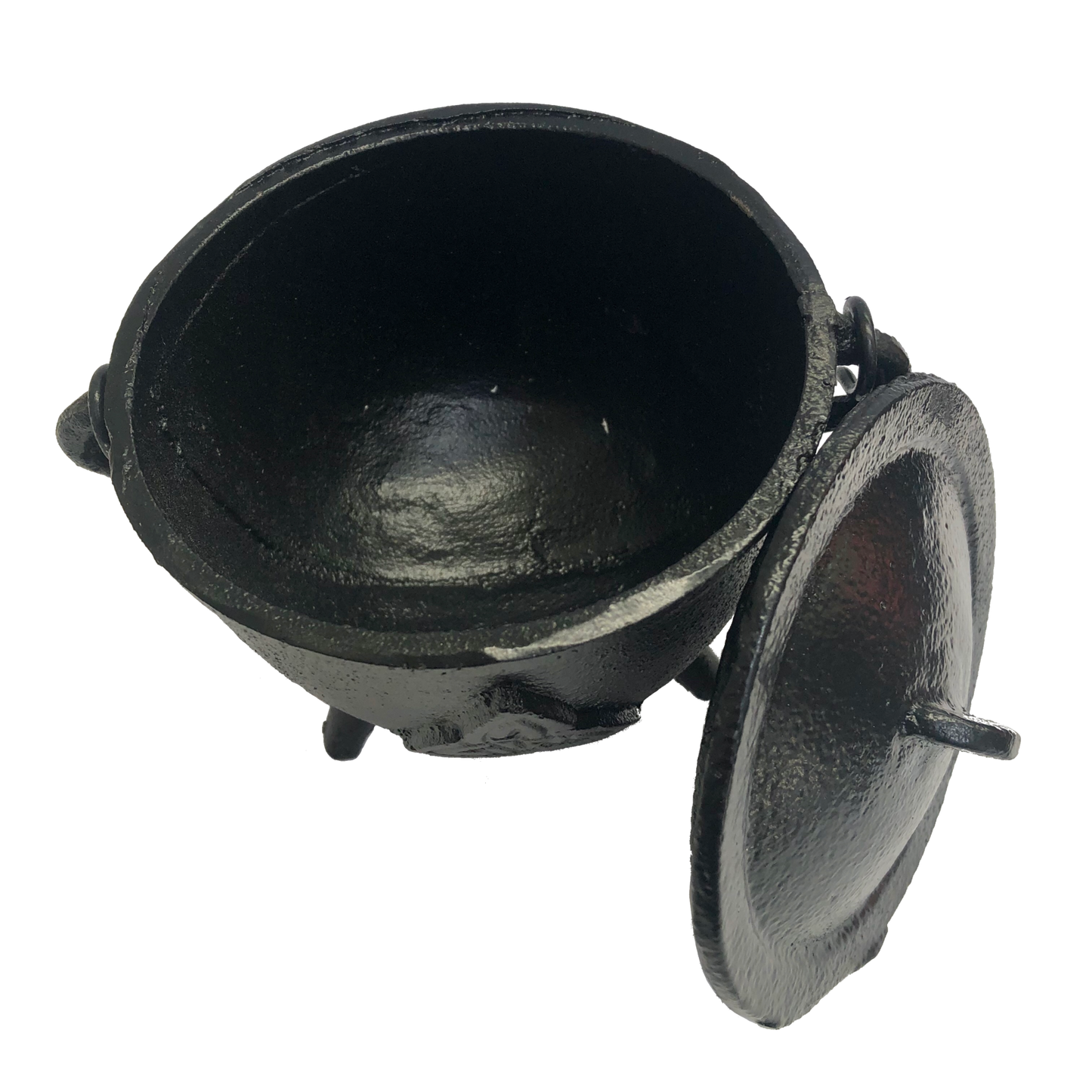 Cast Iron Cauldron with Triquetra