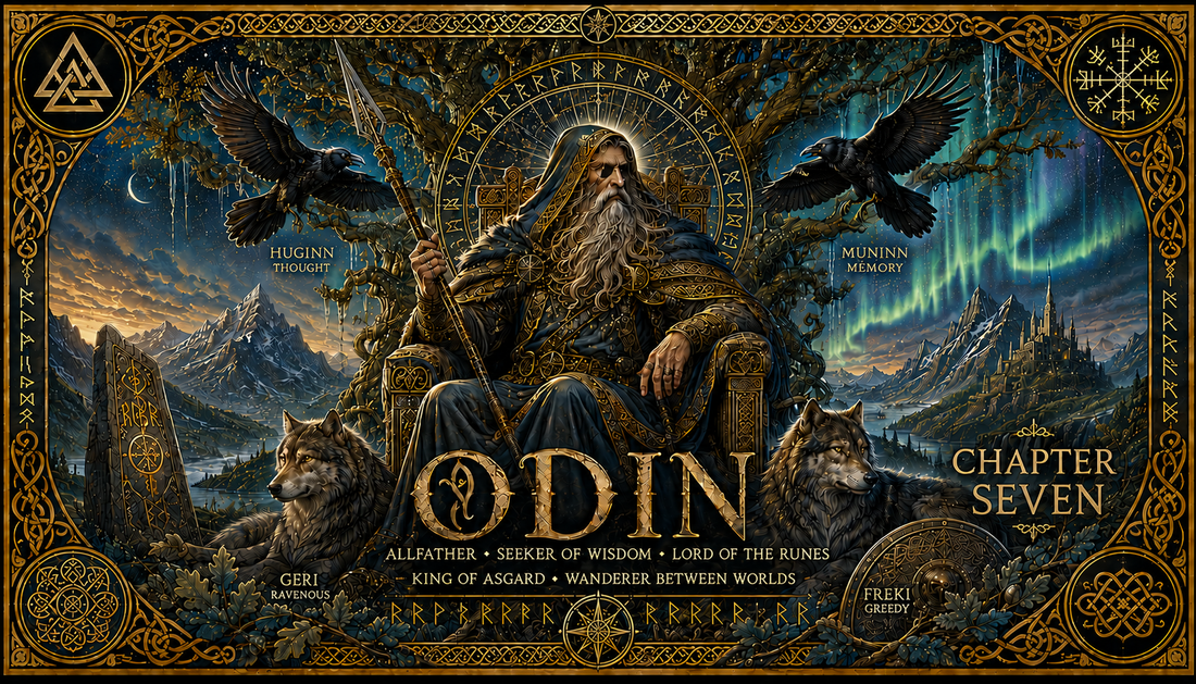 Odin Chapter Seven: The World Around Odin ~ Symbols, Animals, Family, Allies, Enemies, Sacred Places & Magic
