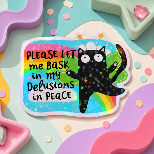 Stickers - Please Let Me Bask ...