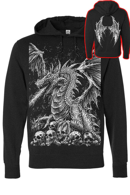 Dragon's Lair Pullover Hoodie: M
