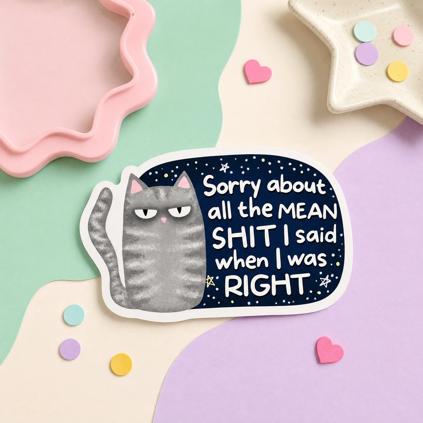 Stickers - Mittens & Moods (Single Sticker)