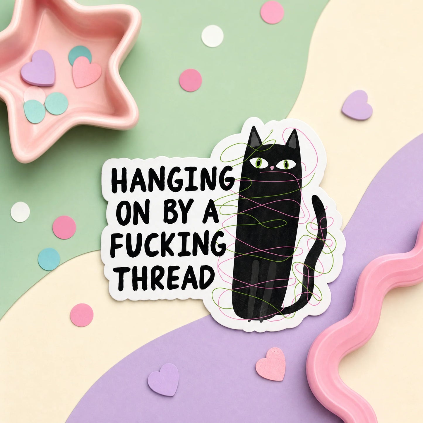Stickers - Mittens & Moods (Single Sticker)