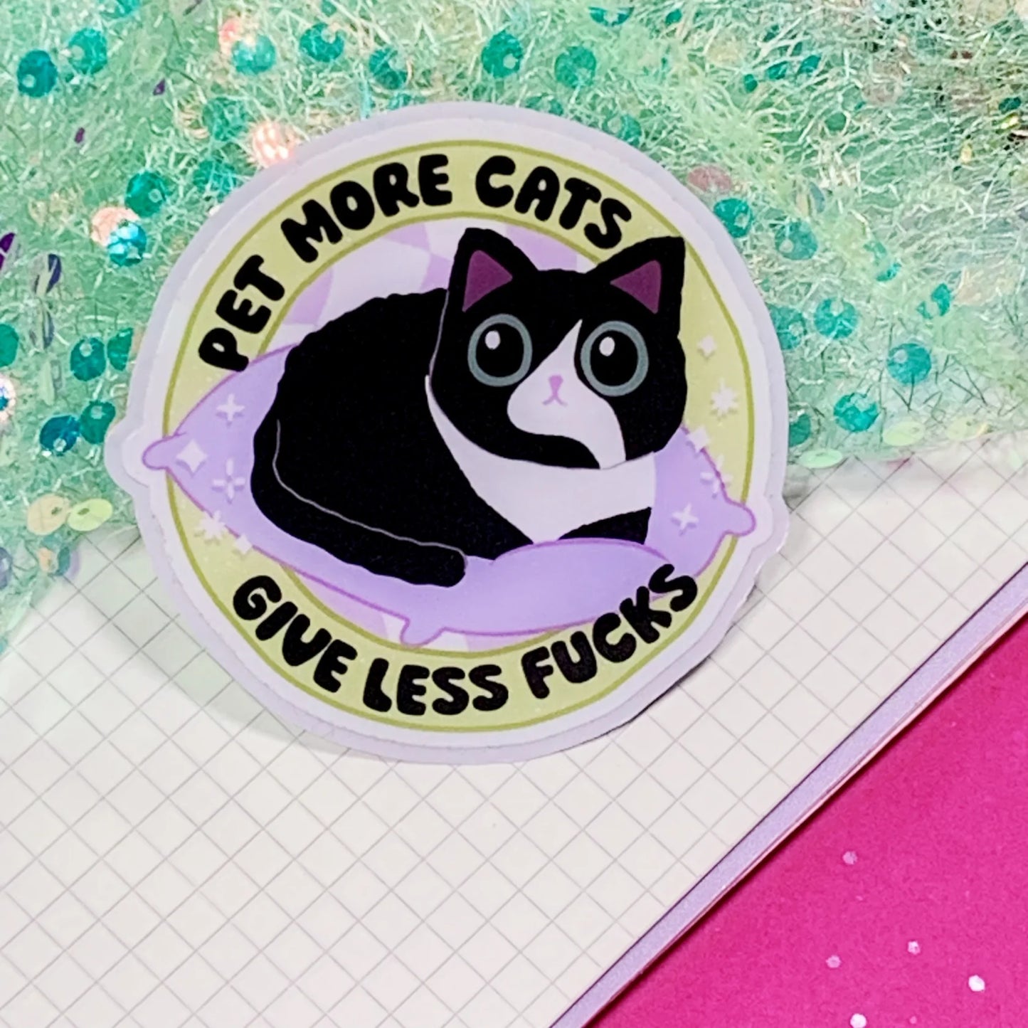 Stickers - Mittens & Moods (Single Sticker)