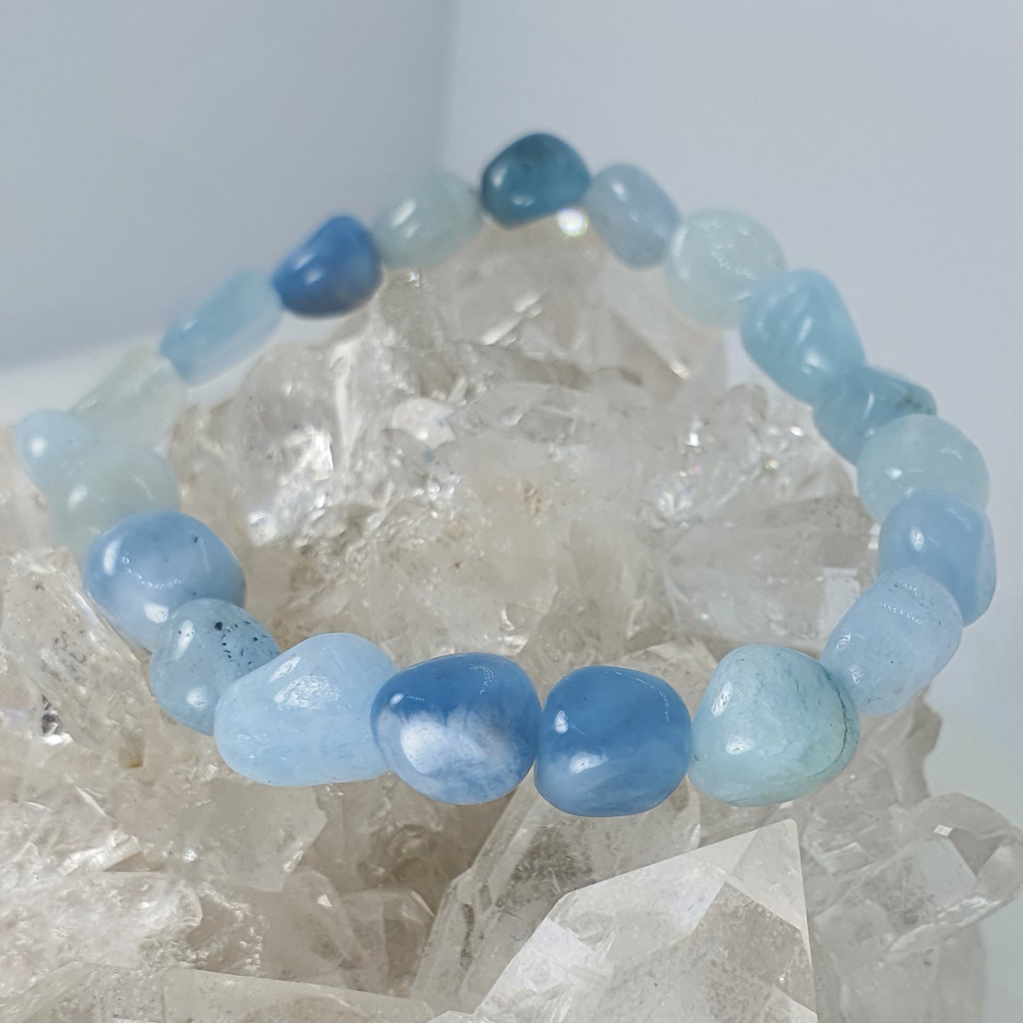Crystals - Aquamarine Bracelet