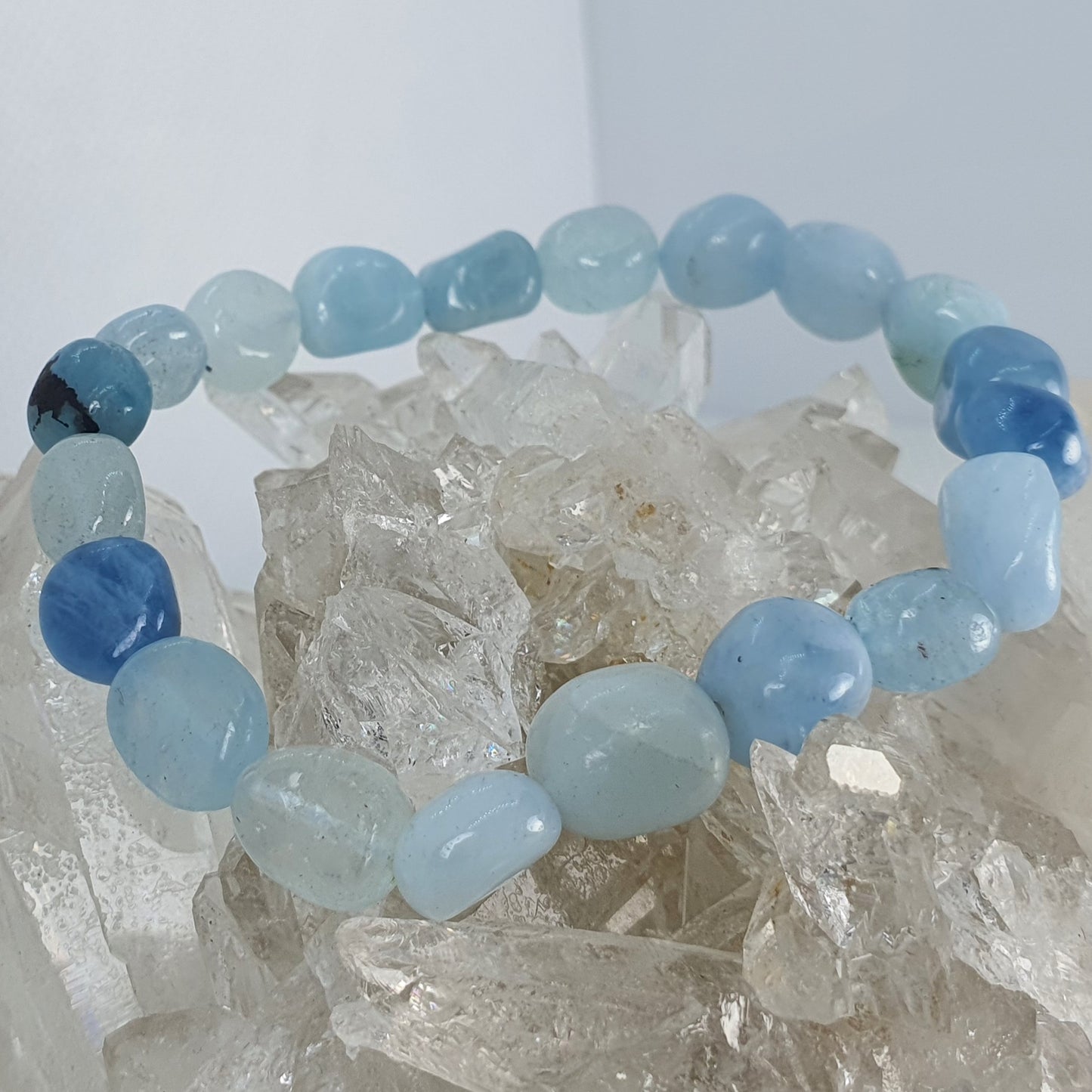 Crystals - Aquamarine Bracelet