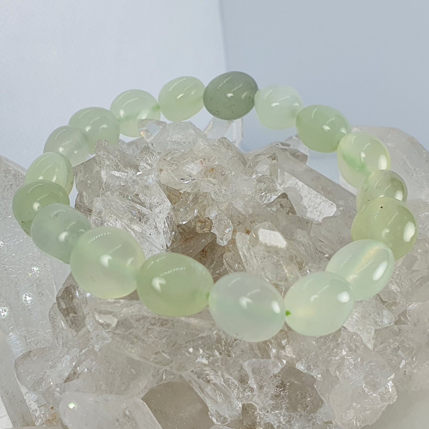 Crystals - Jade Bracelet (Tumbled Bead)