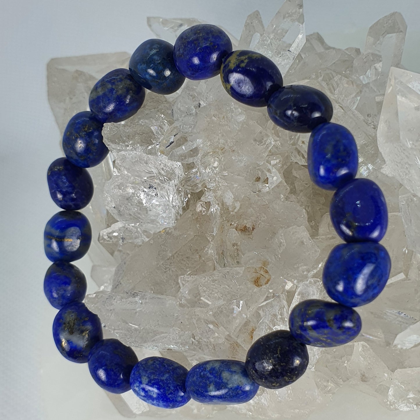 Crystals - Lapis Lazuli Bracelet (Tumbled Bead)