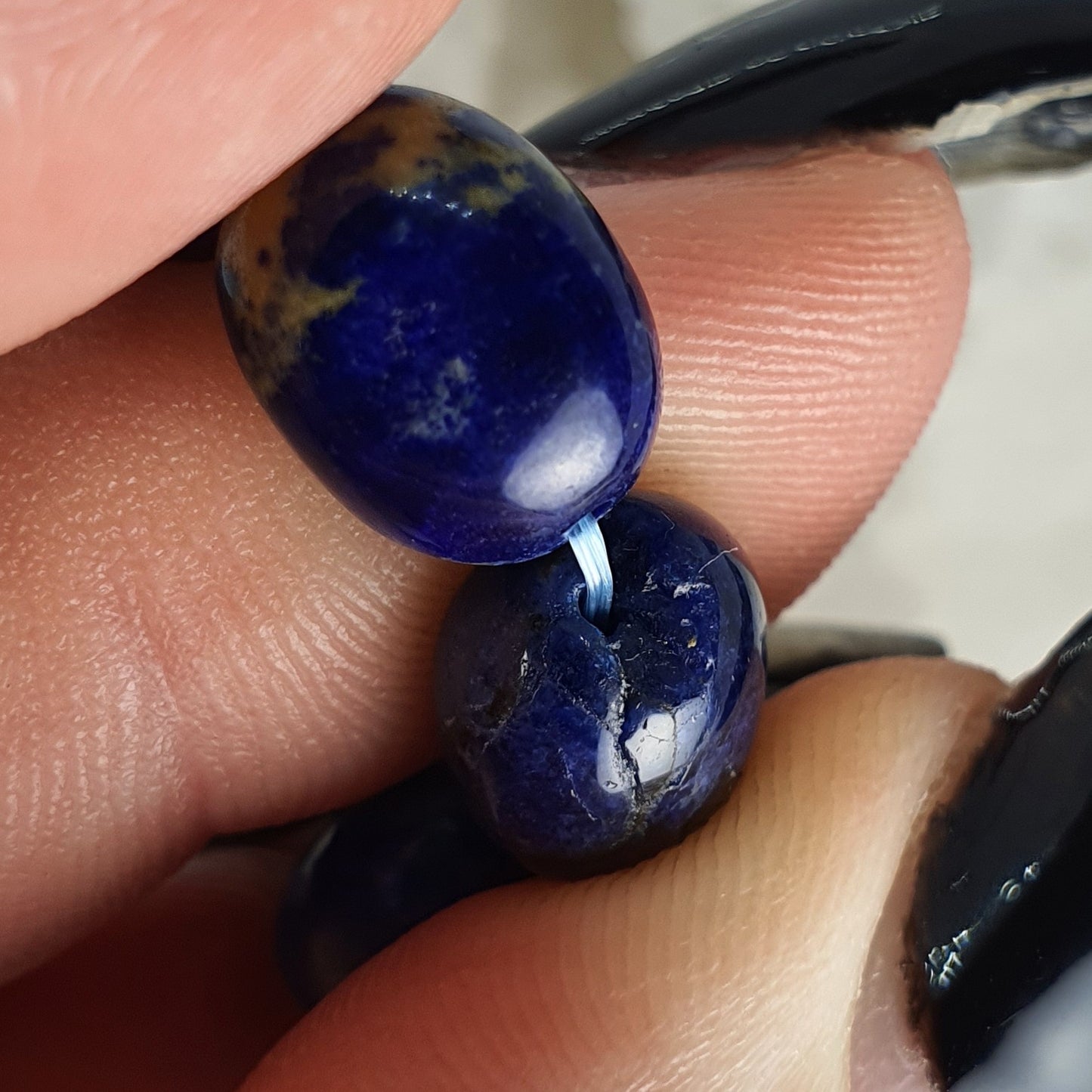 Crystals - Lapis Lazuli Bracelet (Tumbled Bead)