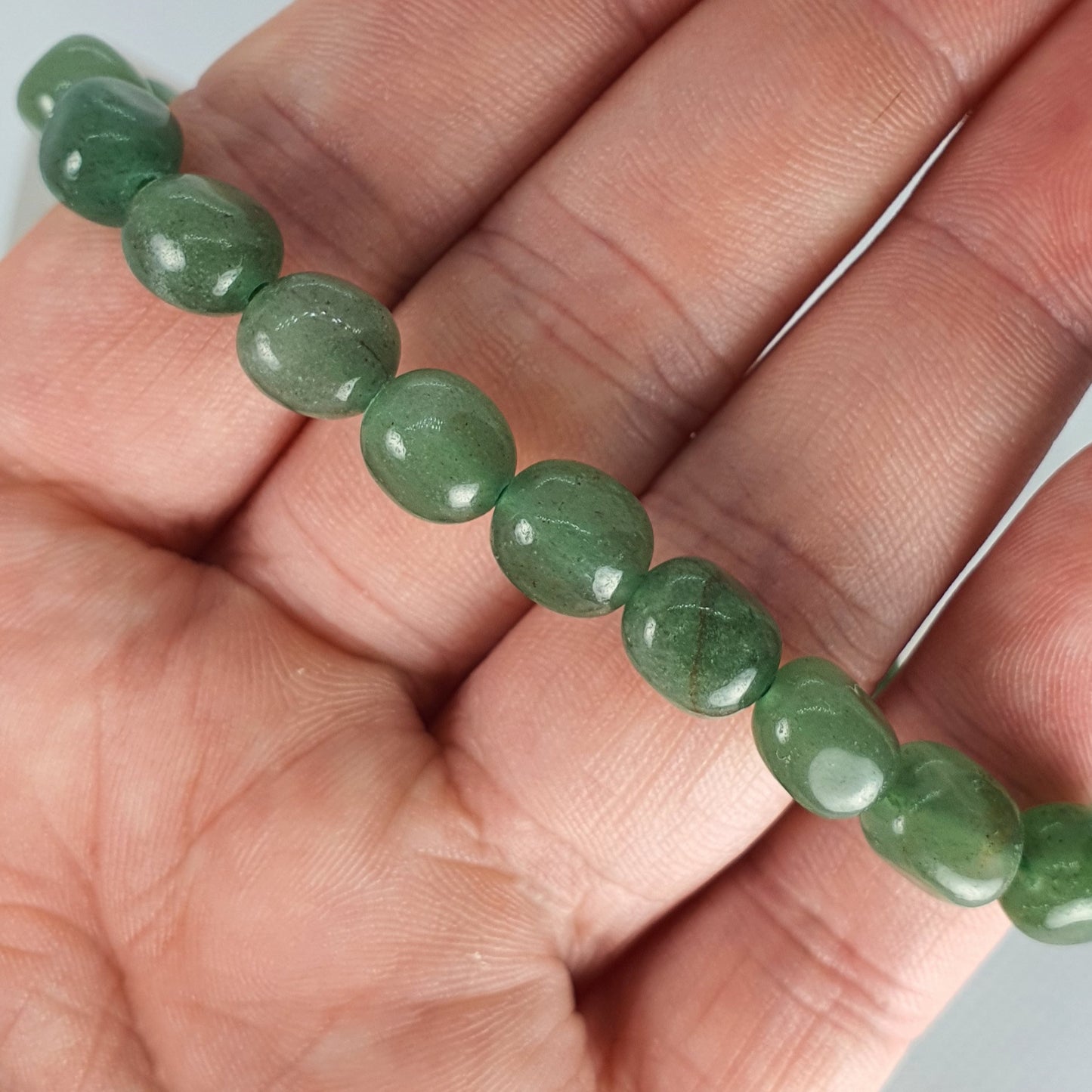 Crystals - Aventurine (Green - Tumbled) Bracelet