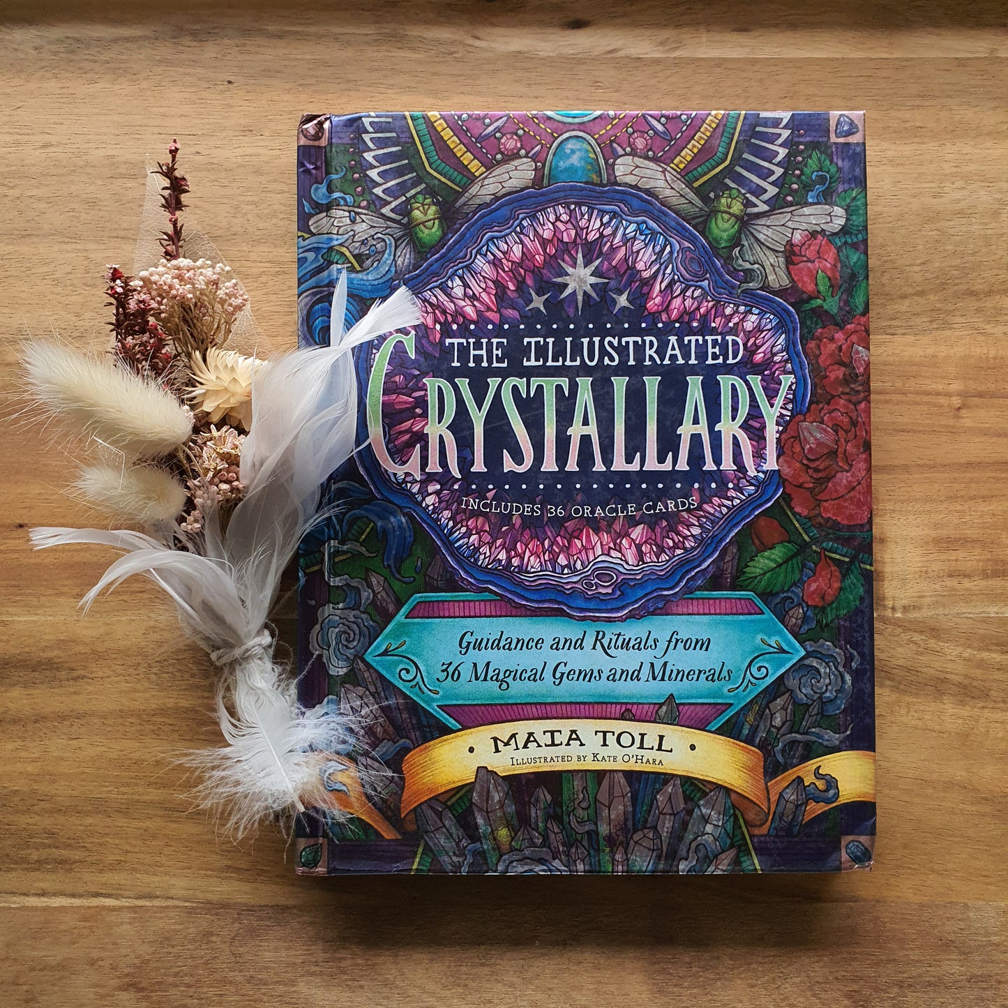 The Illustrated Crystallary: Guidance and Rituals from 36 Magical Gems & Minerals