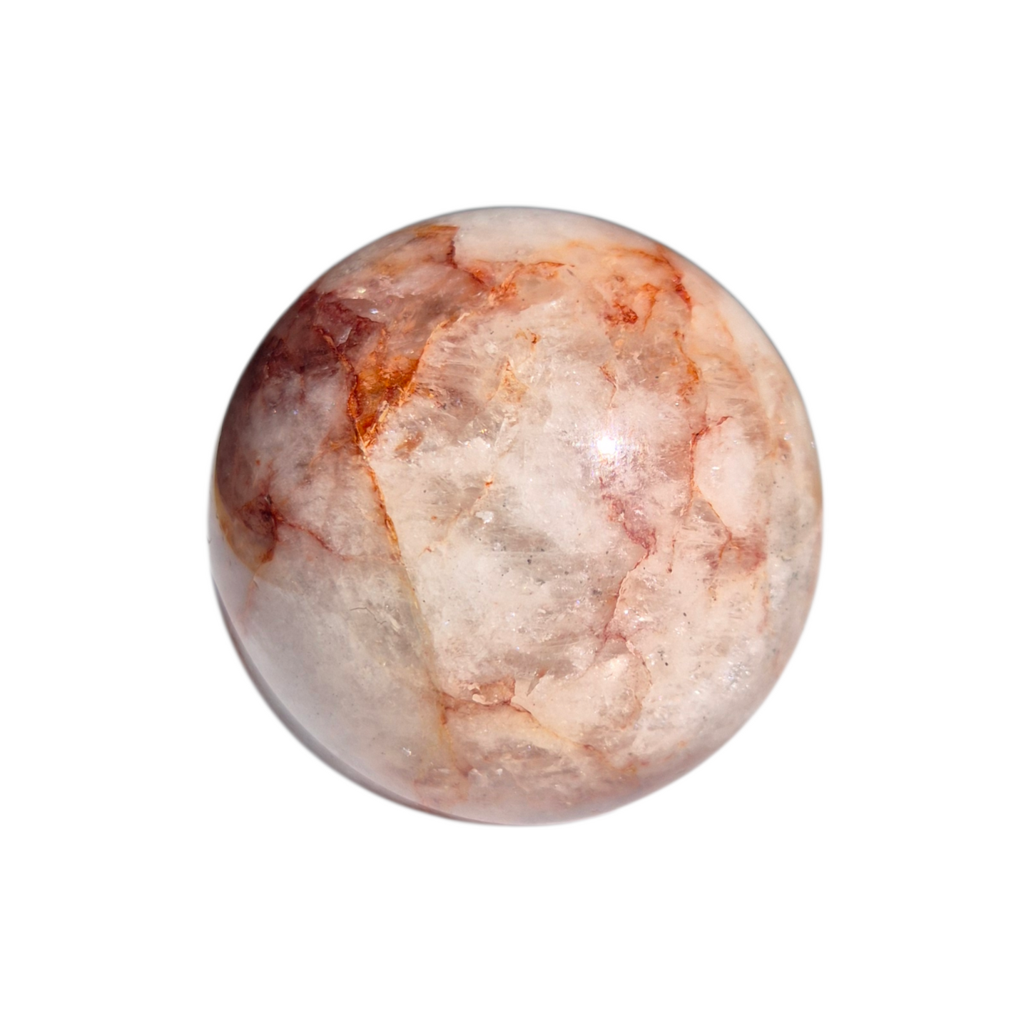Crystals - Fire Quartz Sphere
