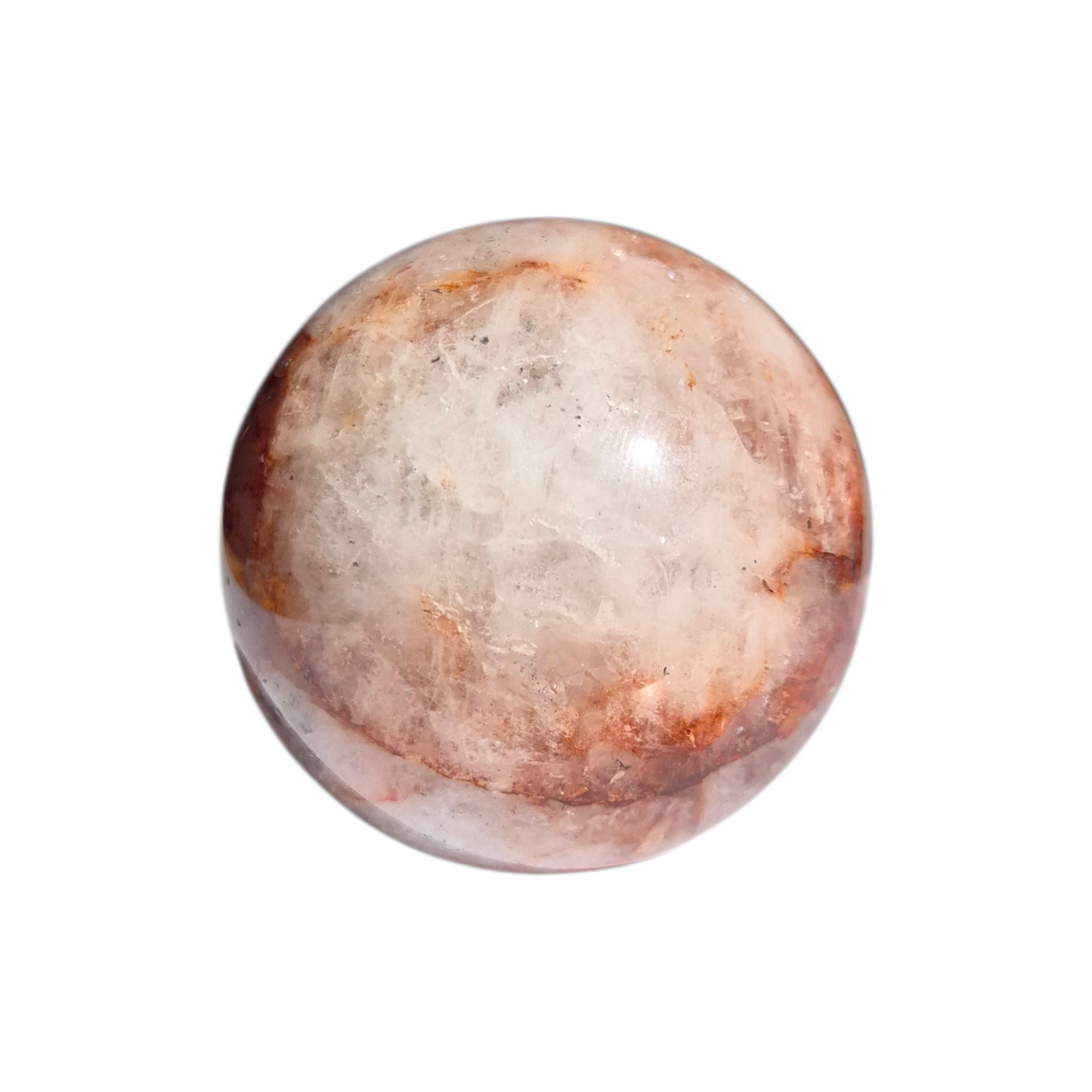 Crystals - Fire Quartz Sphere