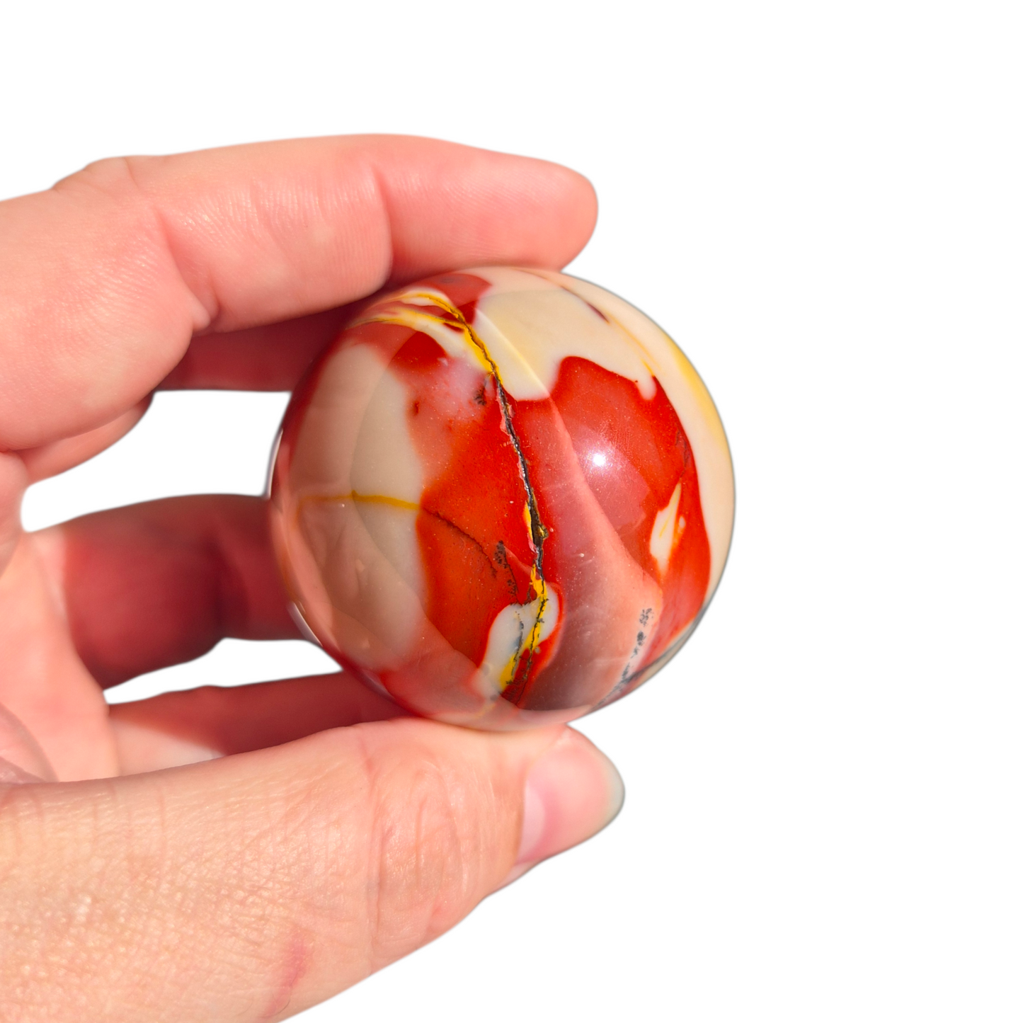 Crystals - Mookaite Jasper Sphere