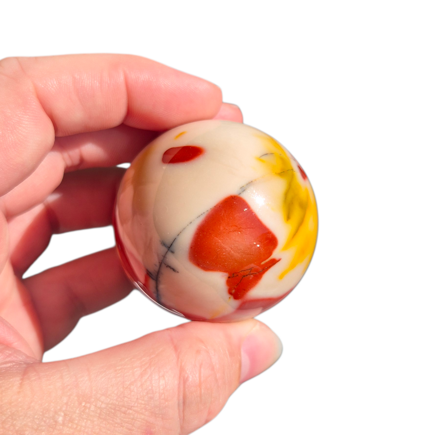 Crystals - Mookaite Jasper Sphere
