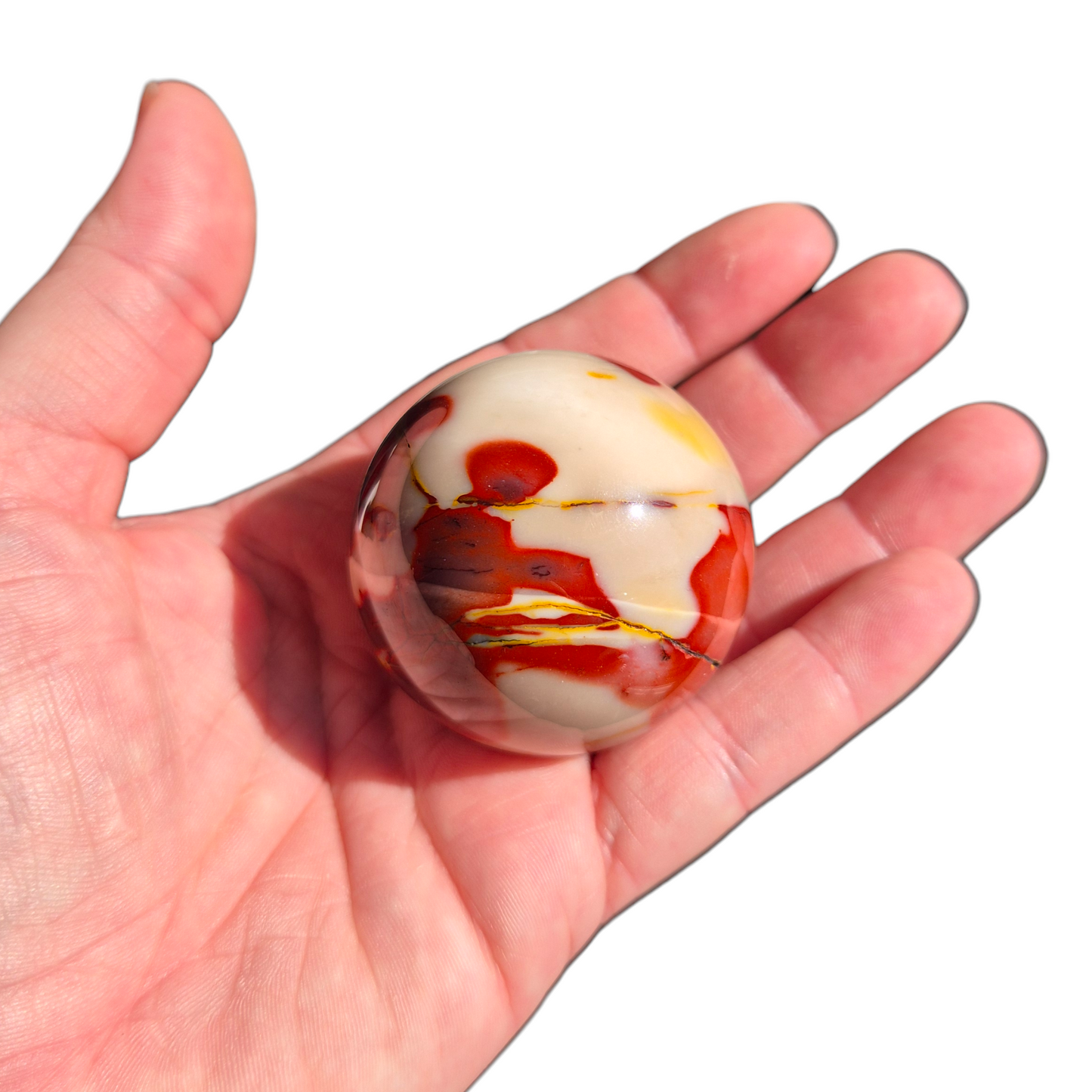 Crystals - Mookaite Jasper Sphere
