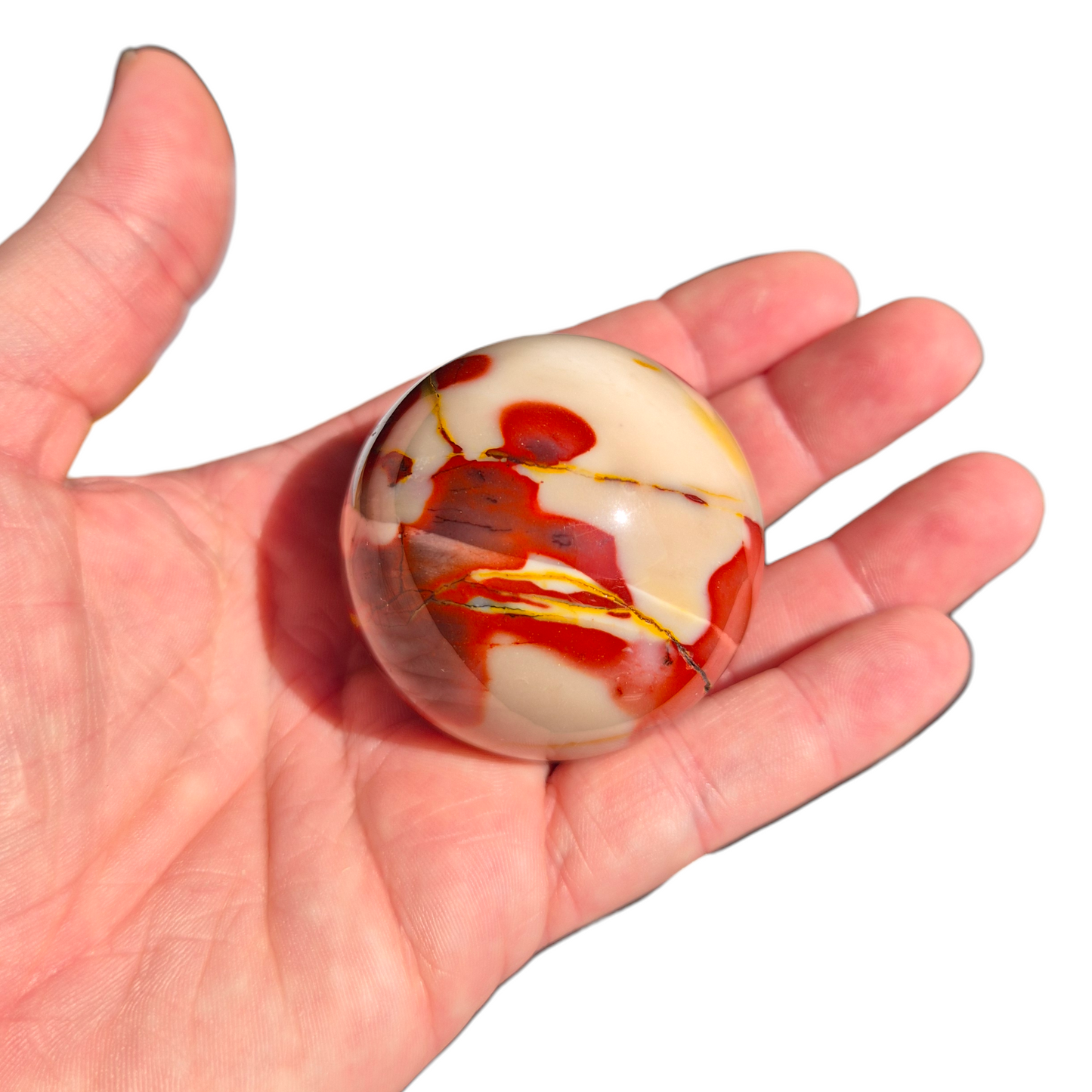 Crystals - Mookaite Jasper Sphere