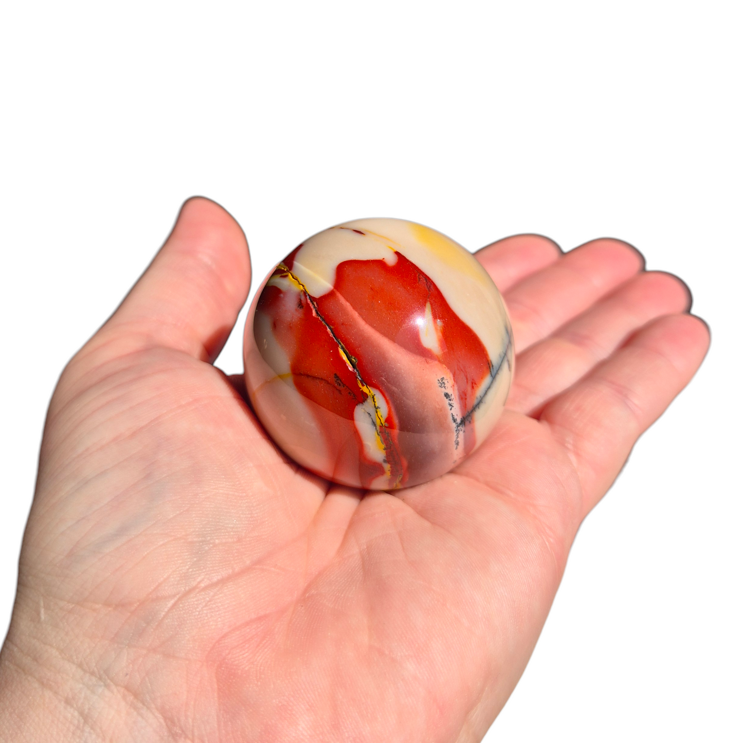 Crystals - Mookaite Jasper Sphere