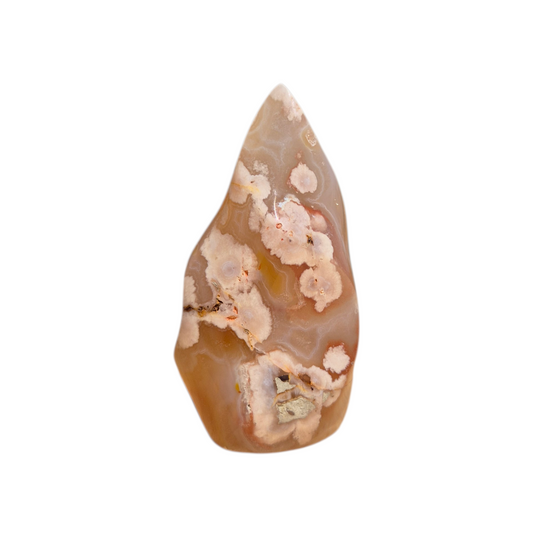 Crystals - Flower Agate Polished Flame