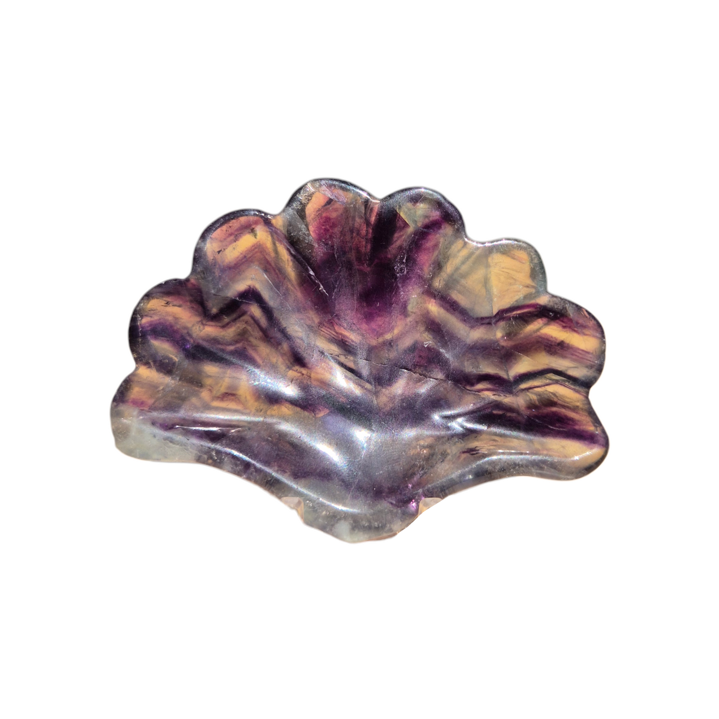 Crystals - Rainbow Fluorite Bowl