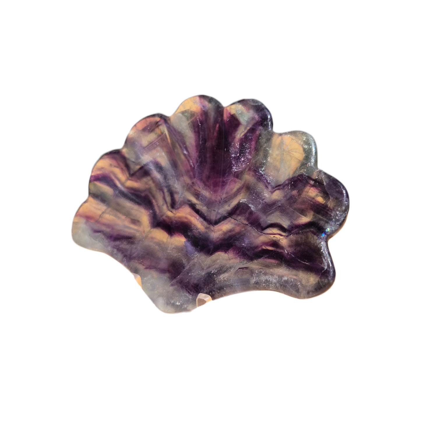 Crystals - Rainbow Fluorite Bowl