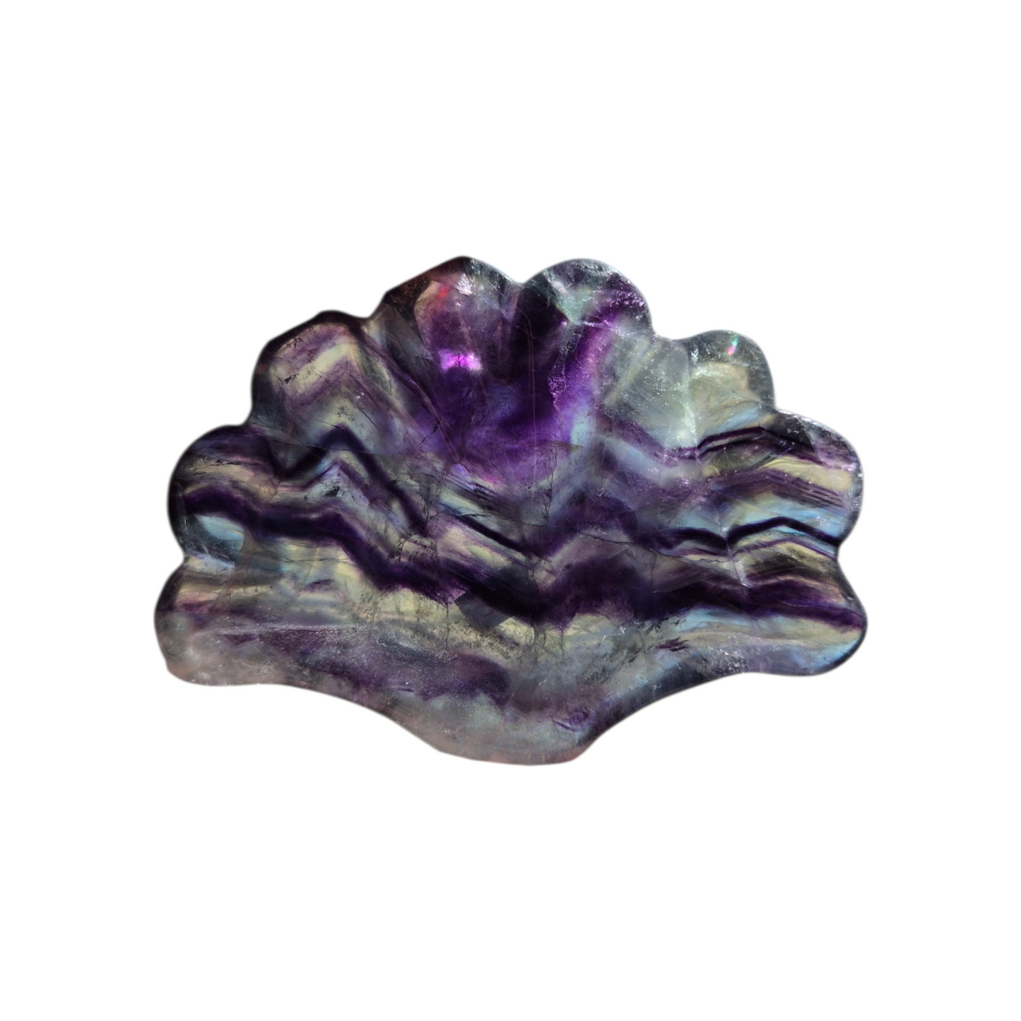 Crystals - Rainbow Fluorite Bowl