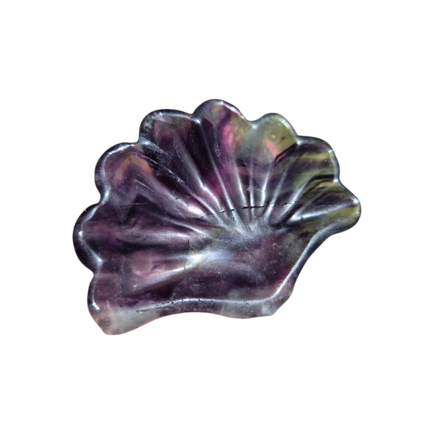 Crystals - Rainbow Fluorite Bowl