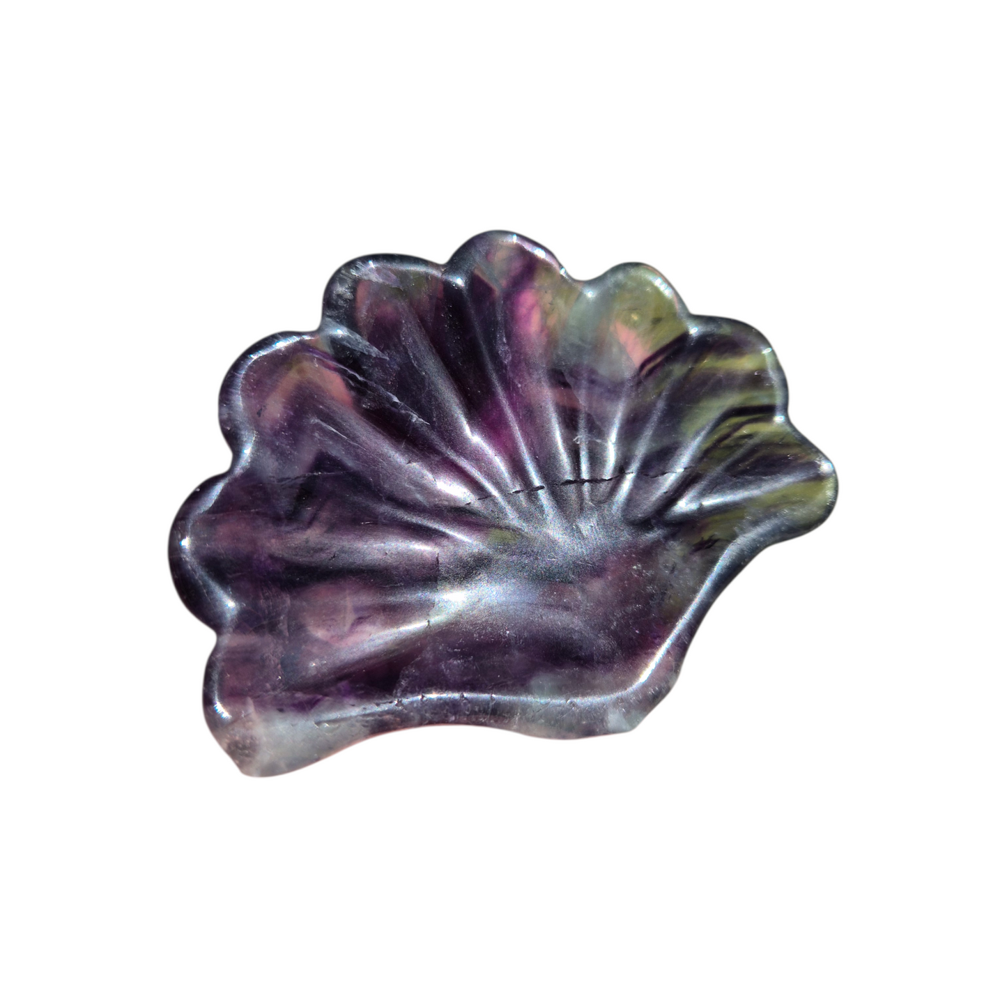 Crystals - Rainbow Fluorite Bowl