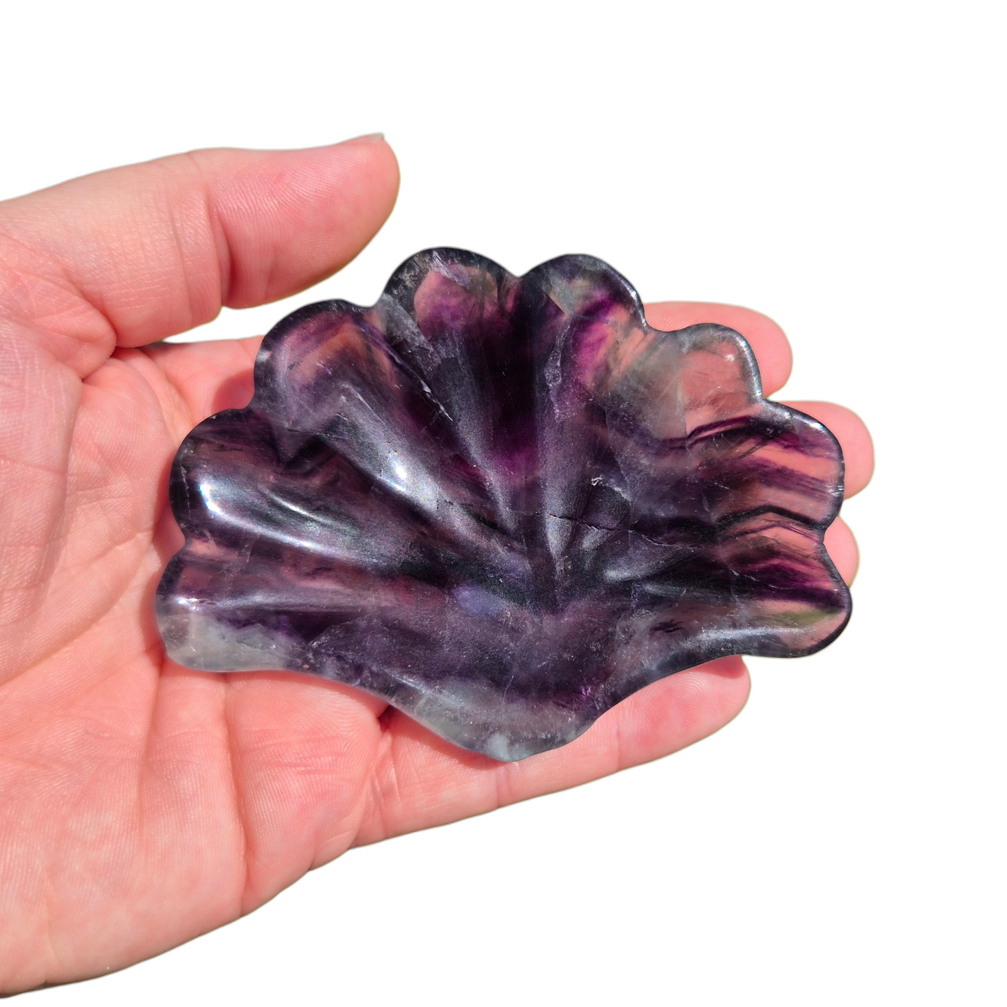 Crystals - Rainbow Fluorite Bowl